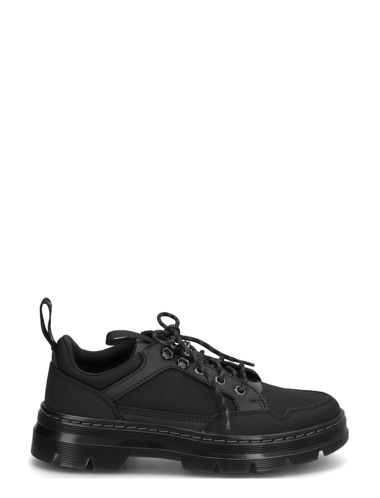 Dr. Martens - Reeder Mk.02 Black Recycled Hexagon Canvas+Ajax - low-top sneaker - black - 2