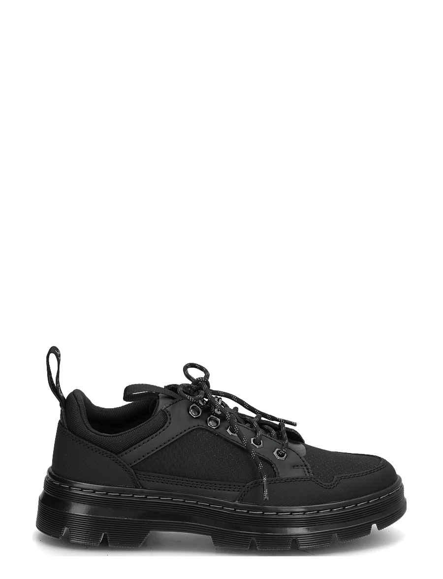 Dr. Martens - Reeder Mk.02 Black Recycled Hexagon Canvas+Ajax - low-top sneaker - black - 2
