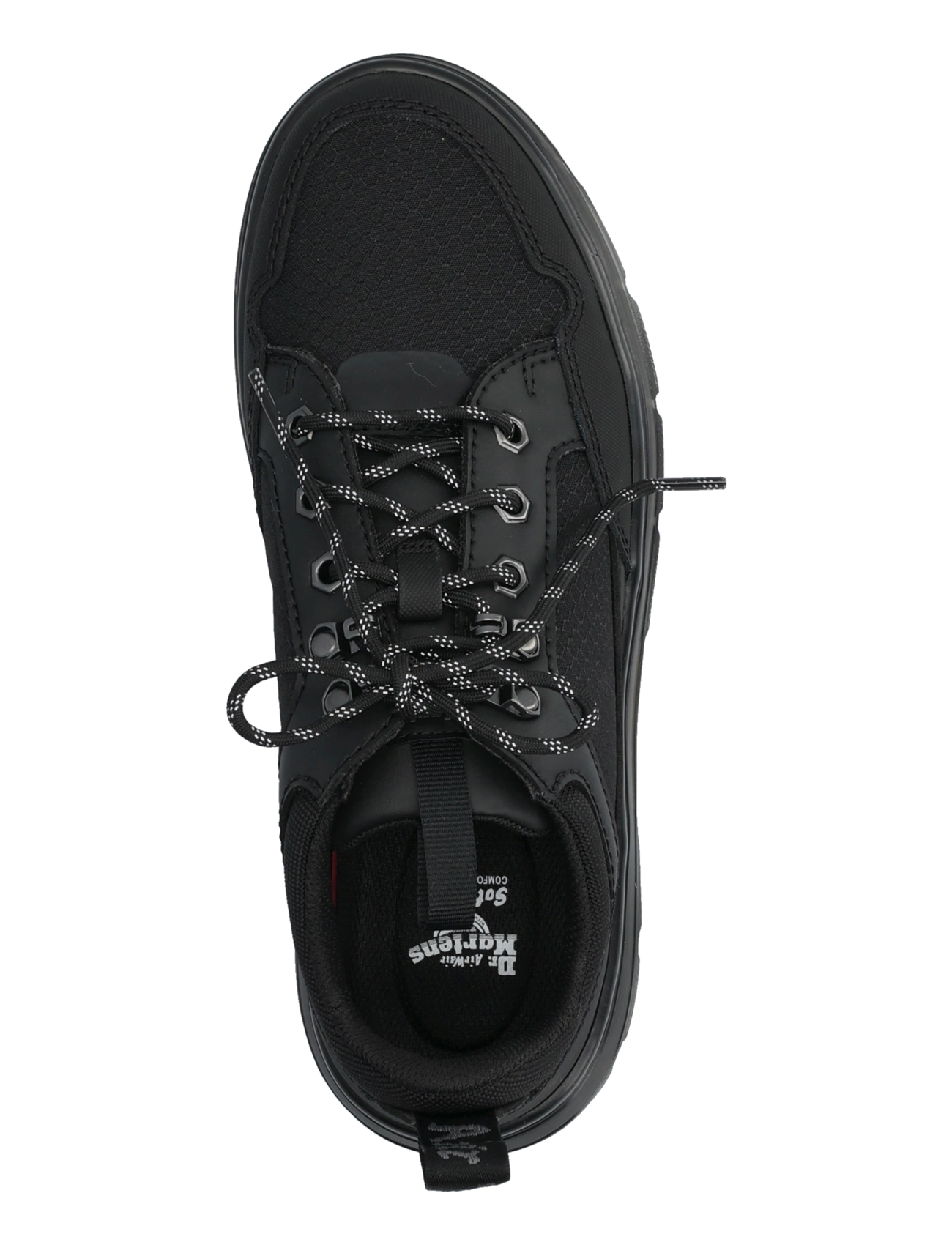 Dr. Martens - Reeder Mk.02 Black Recycled Hexagon Canvas+Ajax - low-top sneaker - black - 3