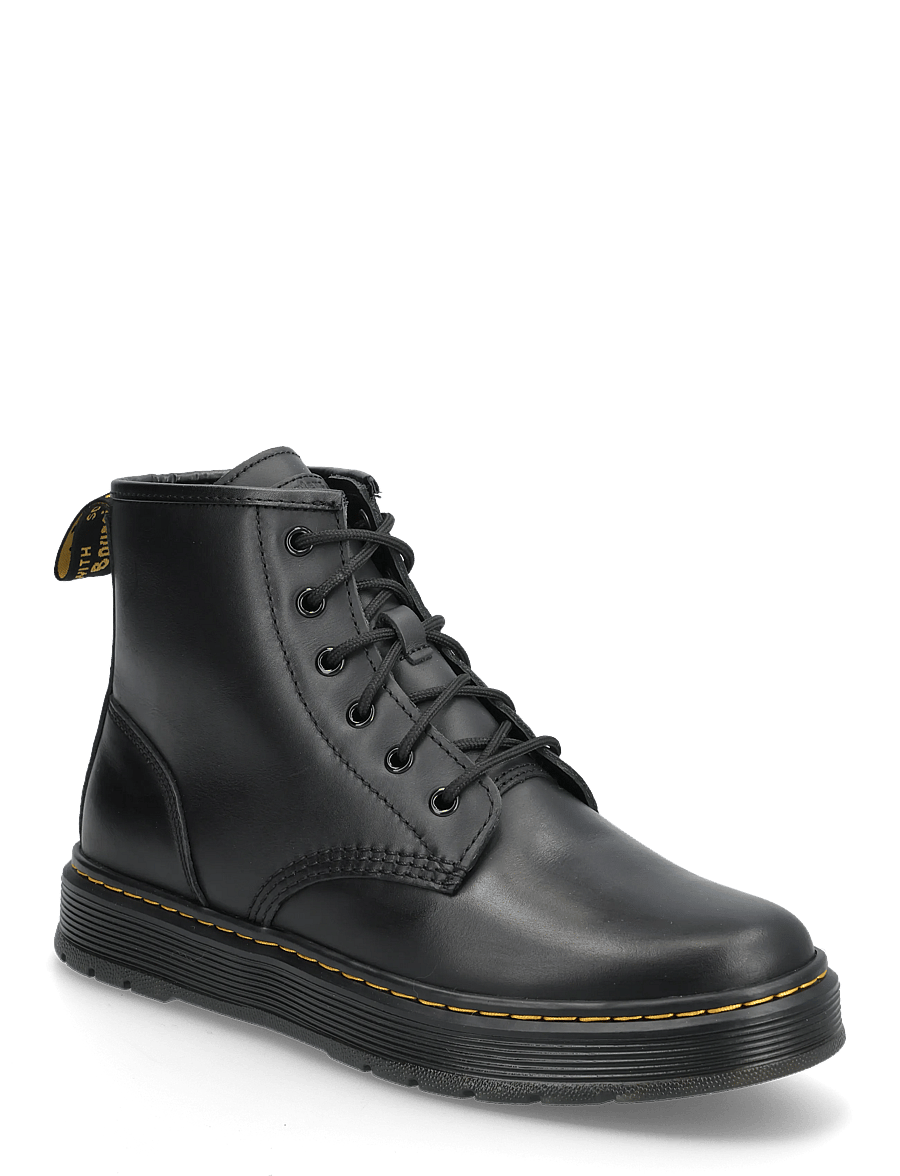 Dr. Martens - Brookline Chukka Black Lusso - chukka boots - black - 0