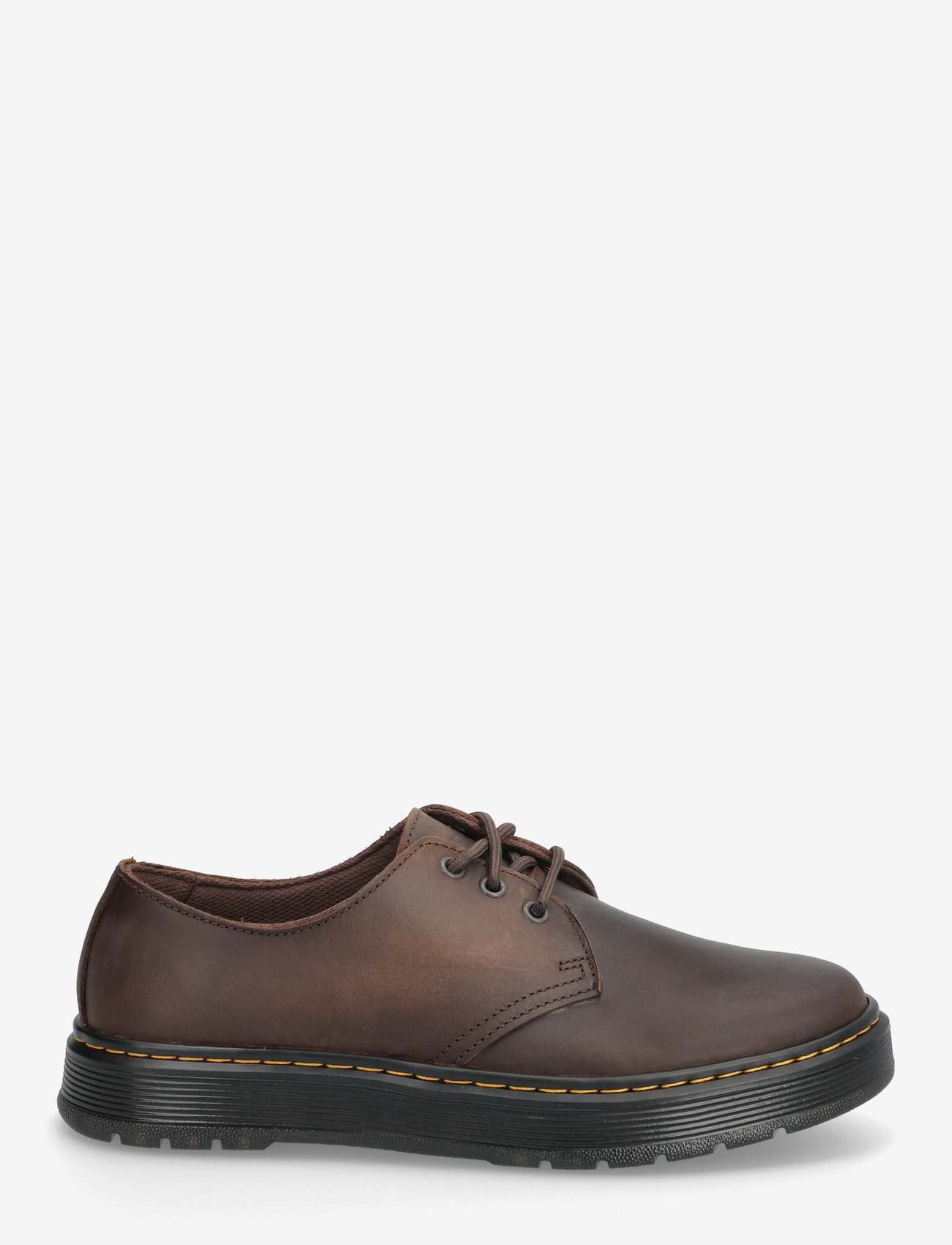 Dr. Martens - Brookline Lo Dark Brown Crazy Horse - derby-schuhe - dark brown - 1