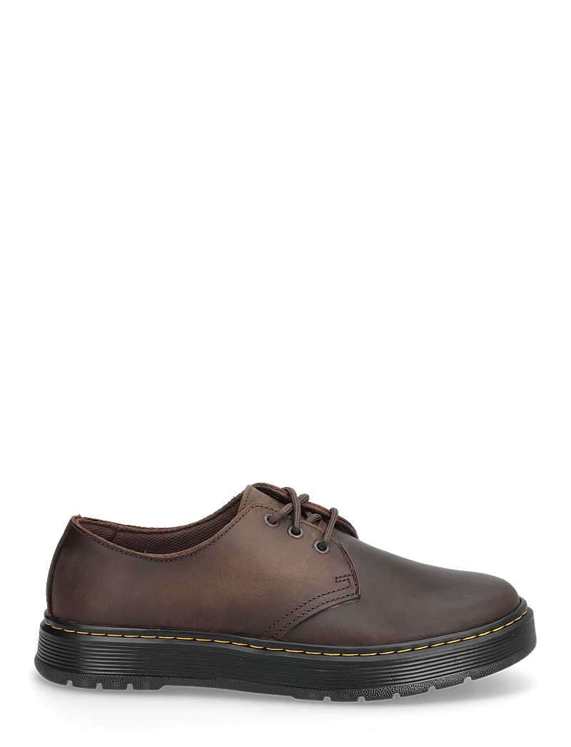 Dr. Martens - Brookline Lo Dark Brown Crazy Horse - derby-schuhe - dark brown - 1