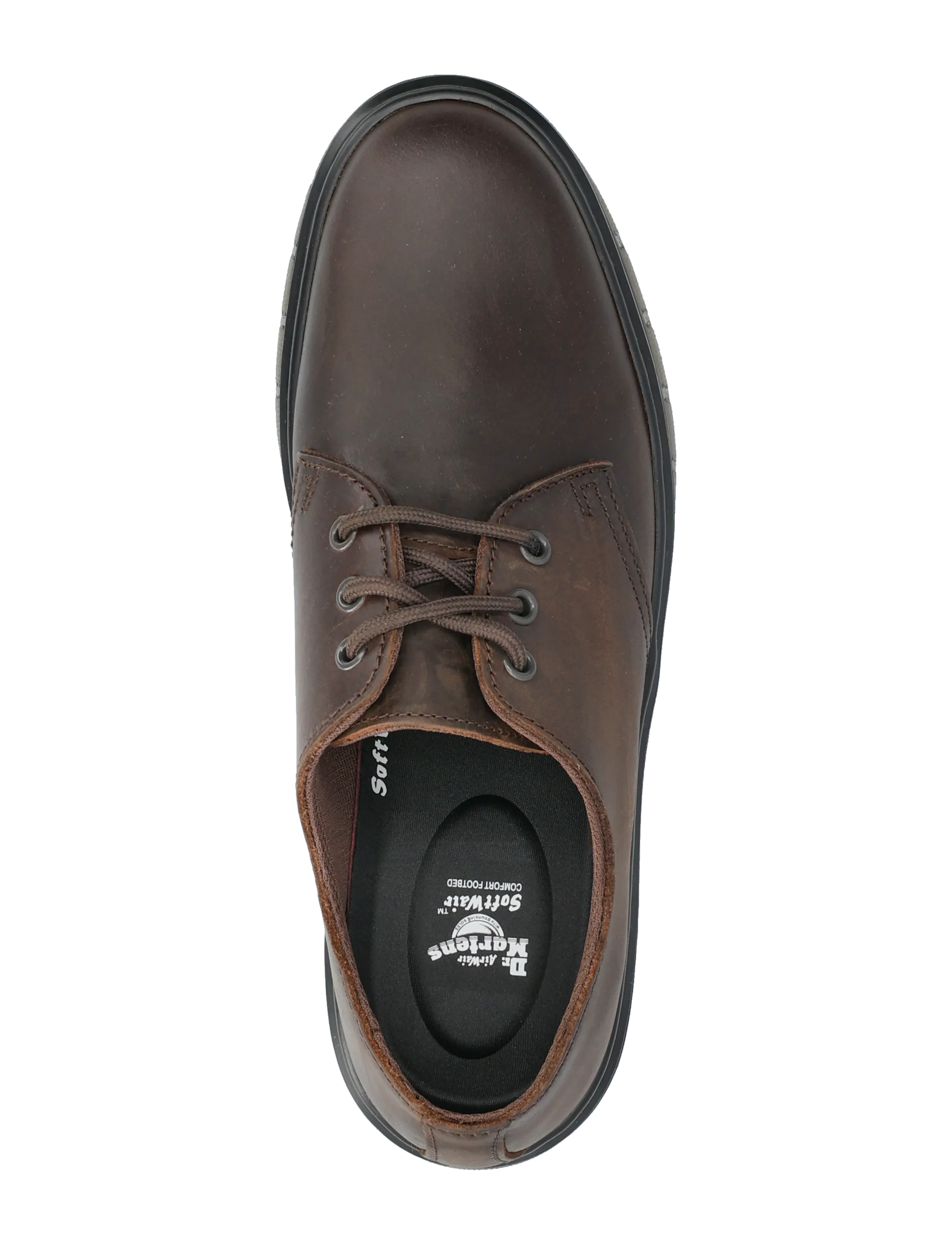 Dr. Martens - Brookline Lo Dark Brown Crazy Horse - dark brown - 3