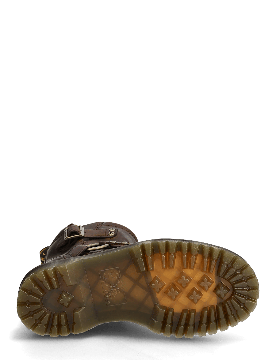 Dr. Martens - Anistone Hrns - flache stiefeletten - dark brown - 4