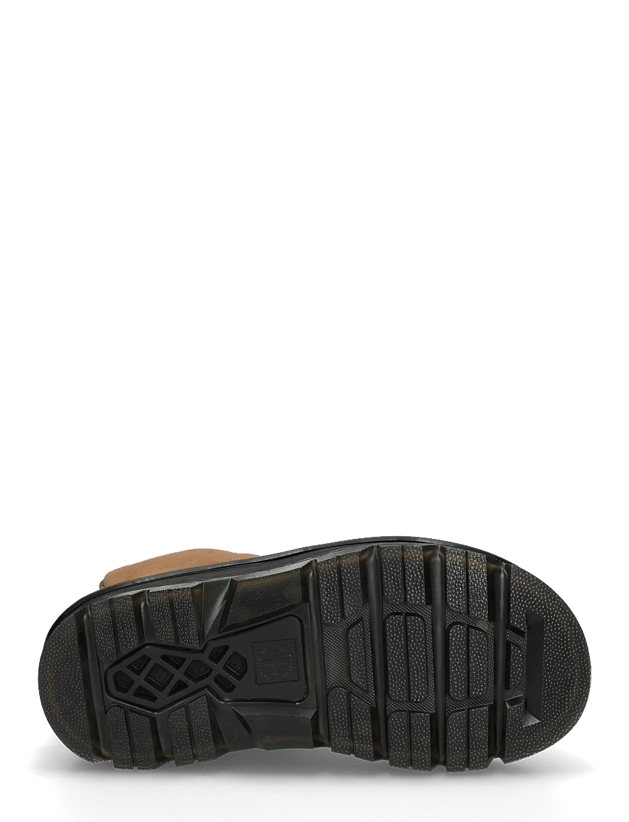 Dr. Martens - Zebzag Laceless Wl Cocoa Brown Milled Nubuck Wp - platta ankelboots - cocoa brown - 4