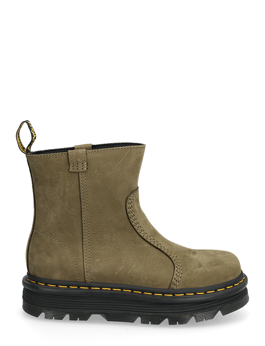 Dr. Martens - Zebzag Rigger - flache stiefeletten - dms olive - 1