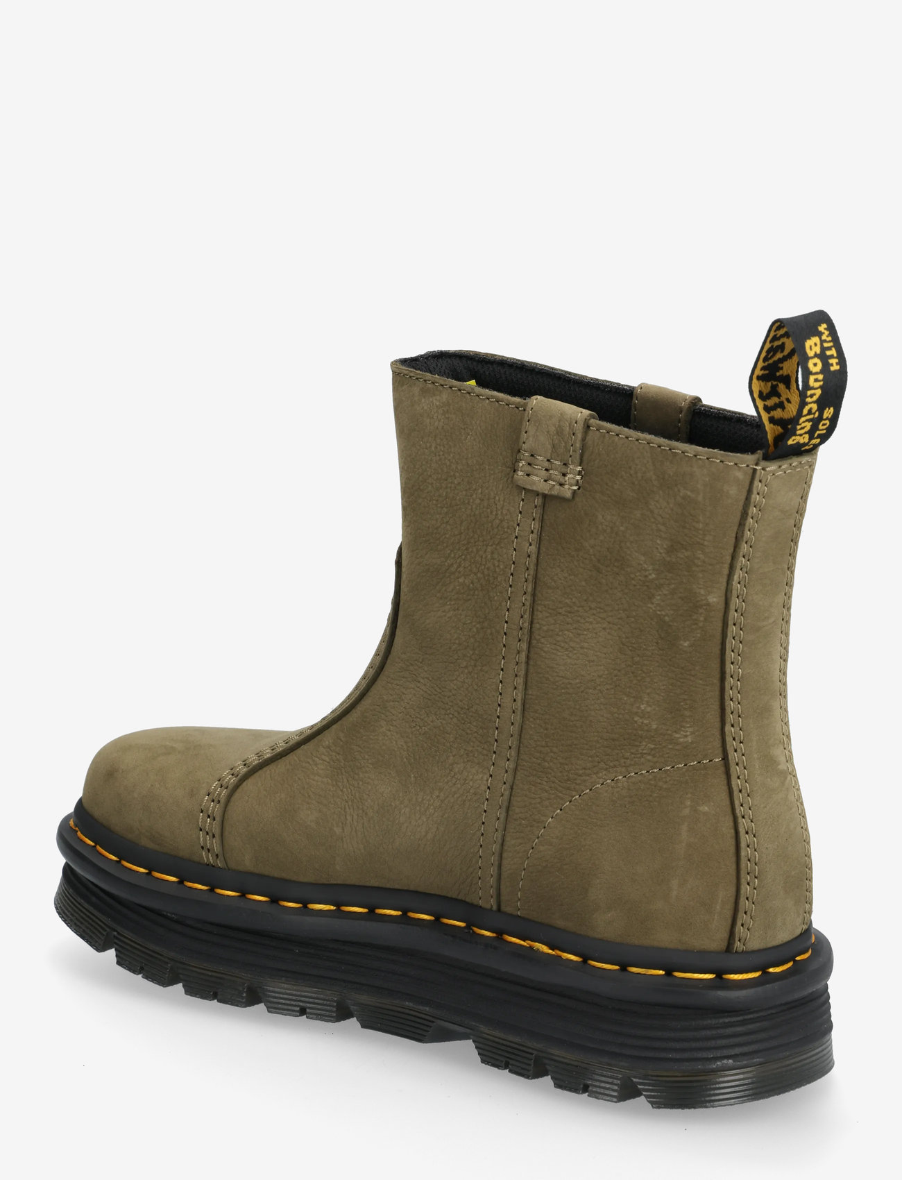 Dr. Martens - Zebzag Rigger - flat ankle boots - dms olive - 2