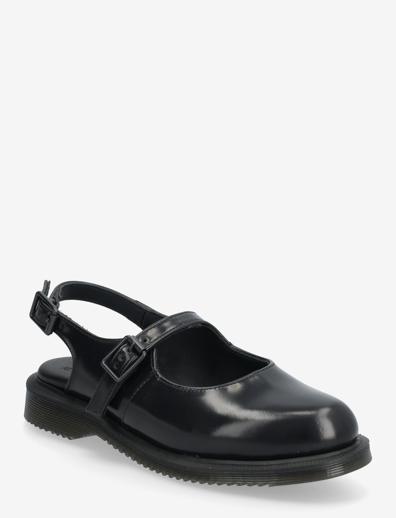 Dr. Martens - Madaline Black Polished Smooth - flache slingbacks - black - 0