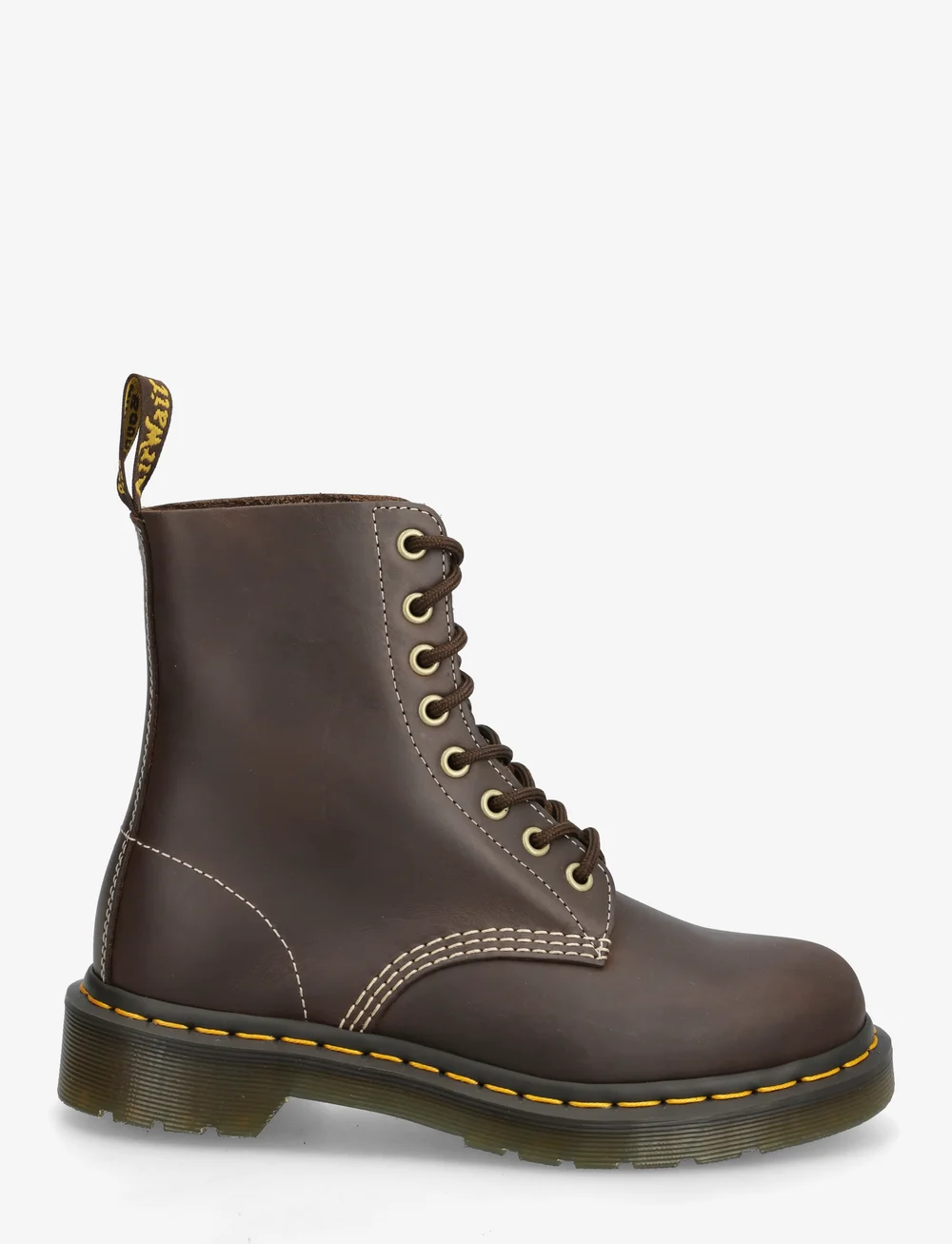 Dr. Martens - 1460 Pascal - paeltega saapad - dark brown - 1