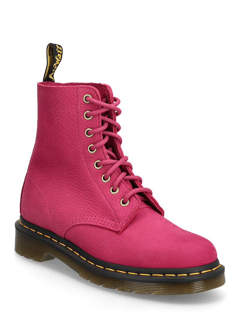 Dr. Martens - 1460 Pascal Fuchsia Pink Milled Nubuck Rb - snørestøvler - fuchsia pink - 0