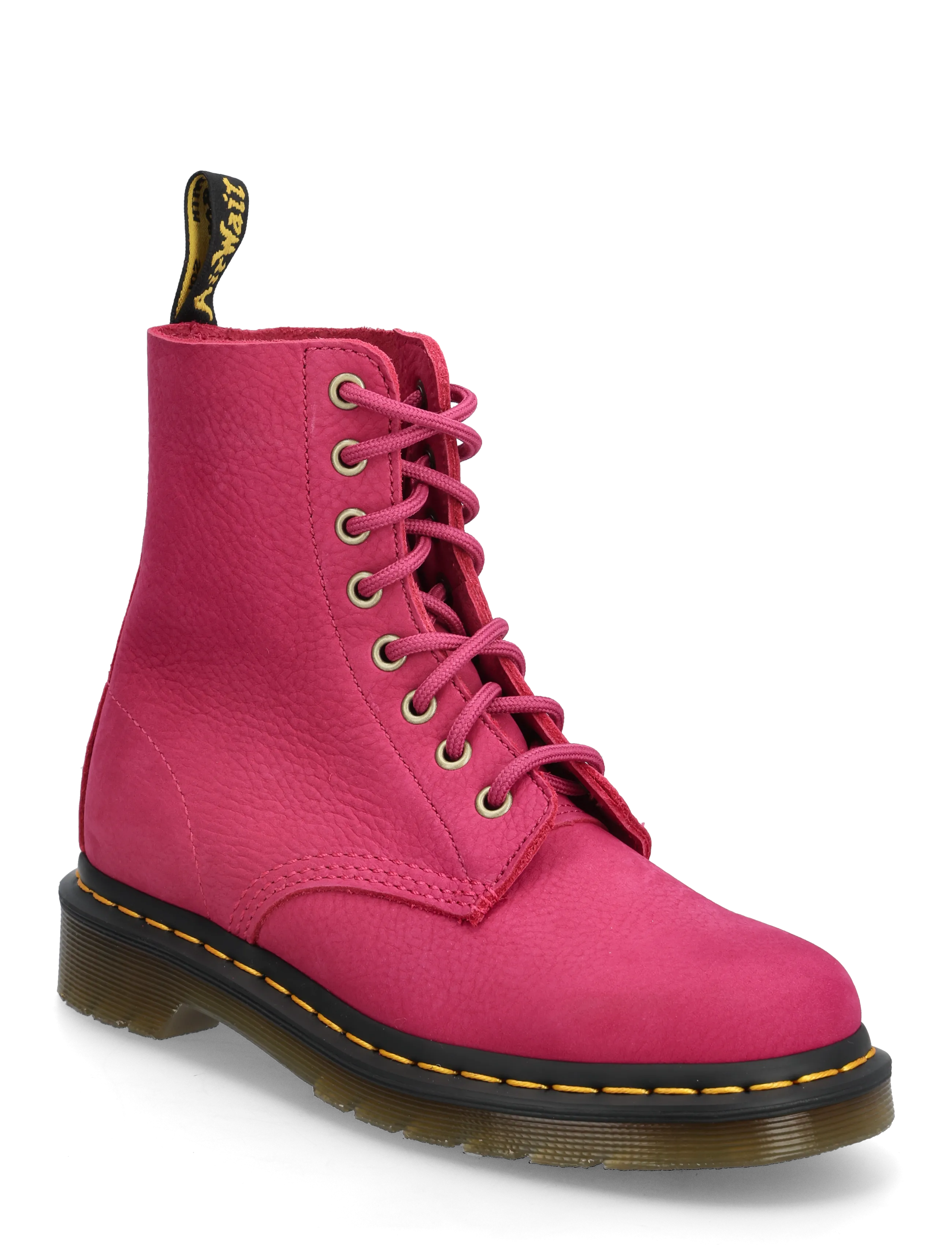 Dr. Martens - 1460 Pascal Fuchsia Pink Milled Nubuck Rb - fuchsia pink - 0