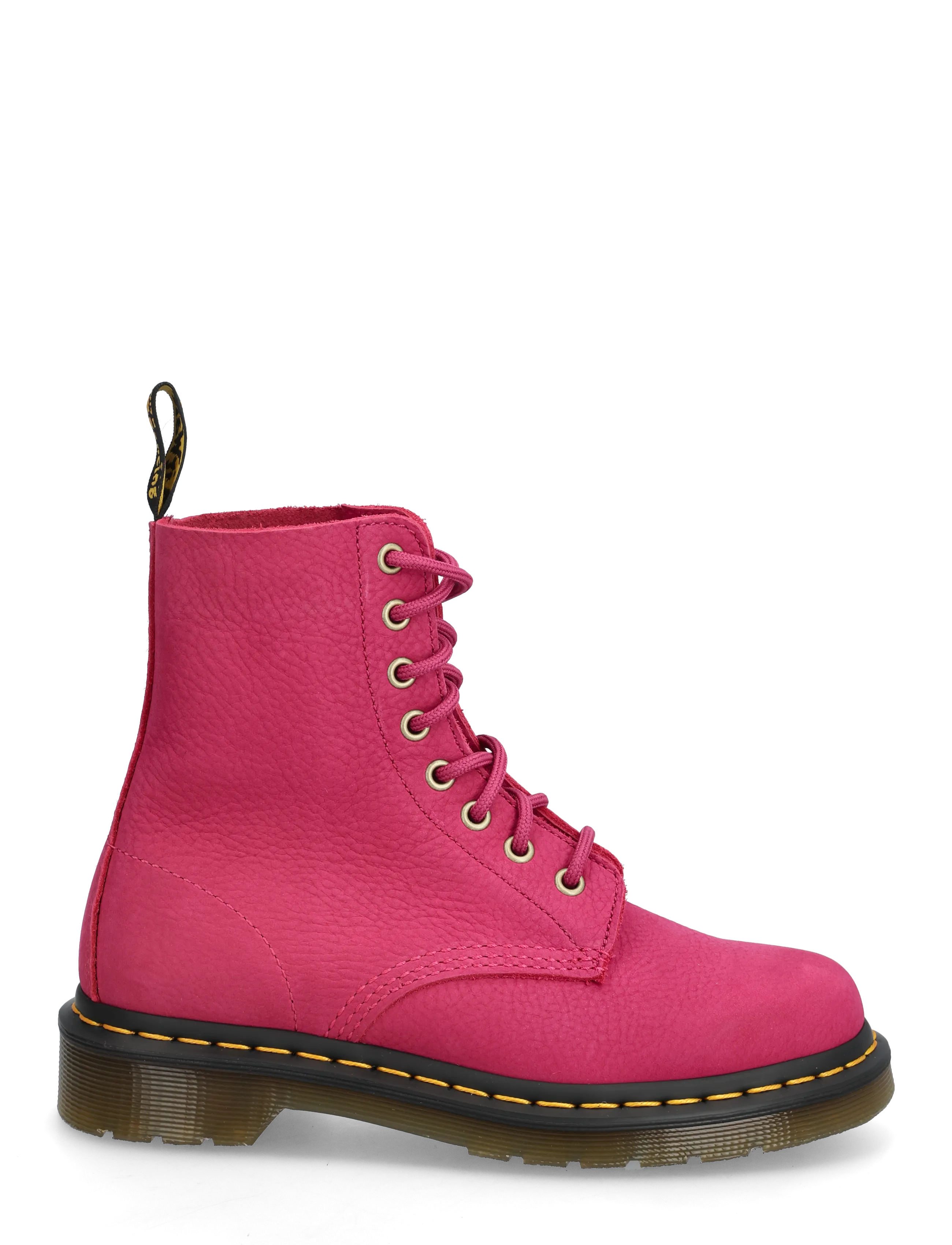 Dr. Martens - 1460 Pascal Fuchsia Pink Milled Nubuck Rb - fuchsia pink - 1