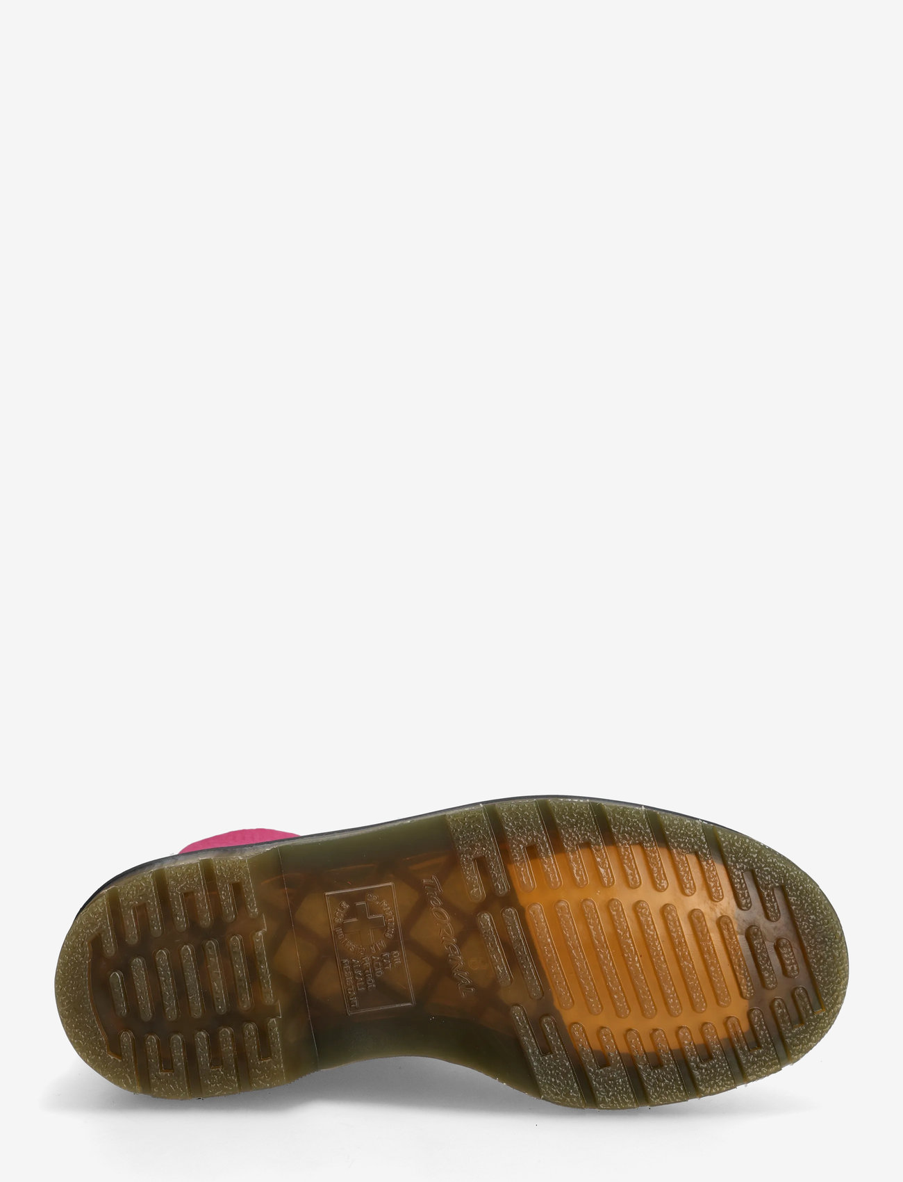 Dr. Martens - 1460 Pascal Fuchsia Pink Milled Nubuck Rb - geschnürte stiefel - fuchsia pink - 4