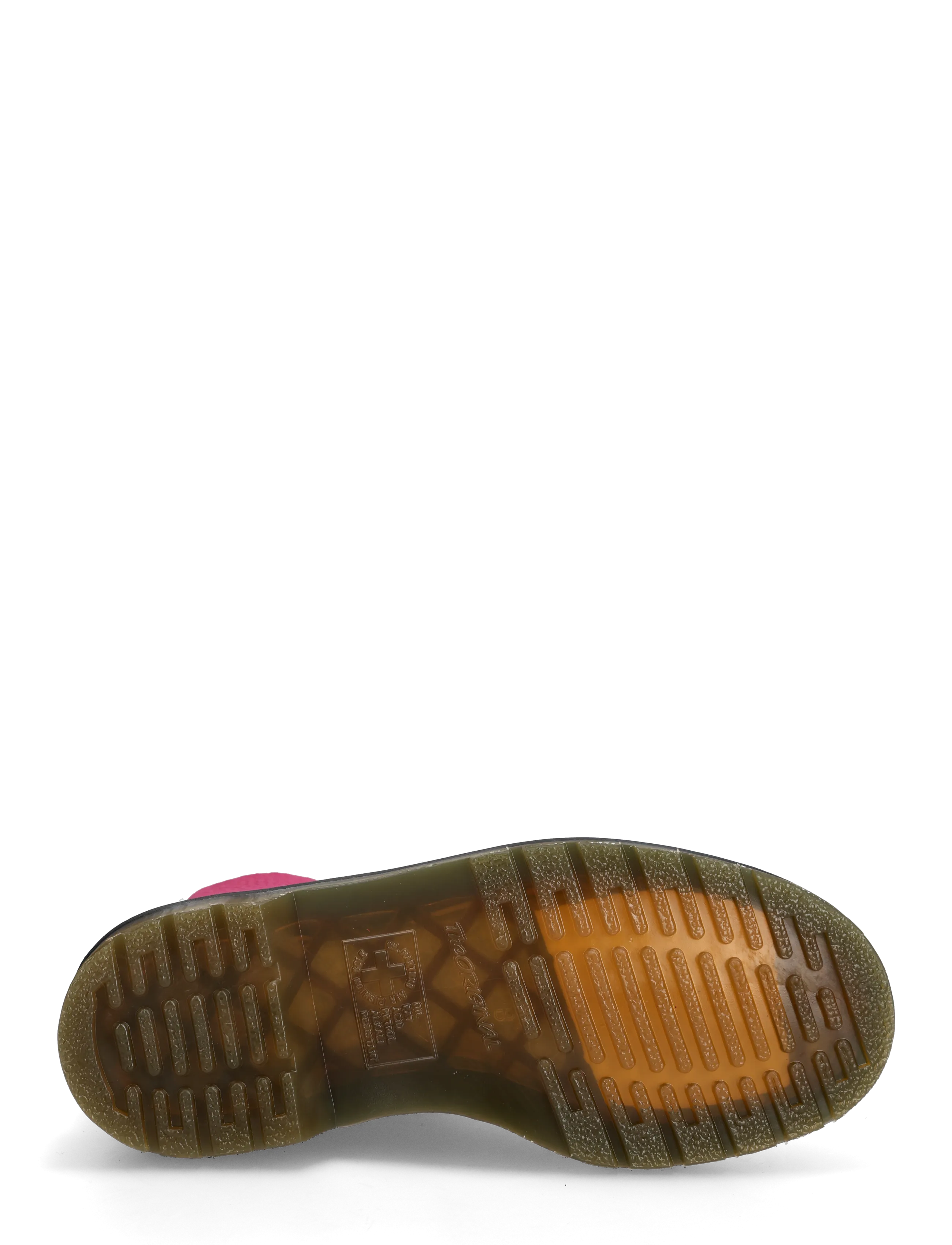 Dr. Martens - 1460 Pascal Fuchsia Pink Milled Nubuck Rb - fuchsia pink - 4