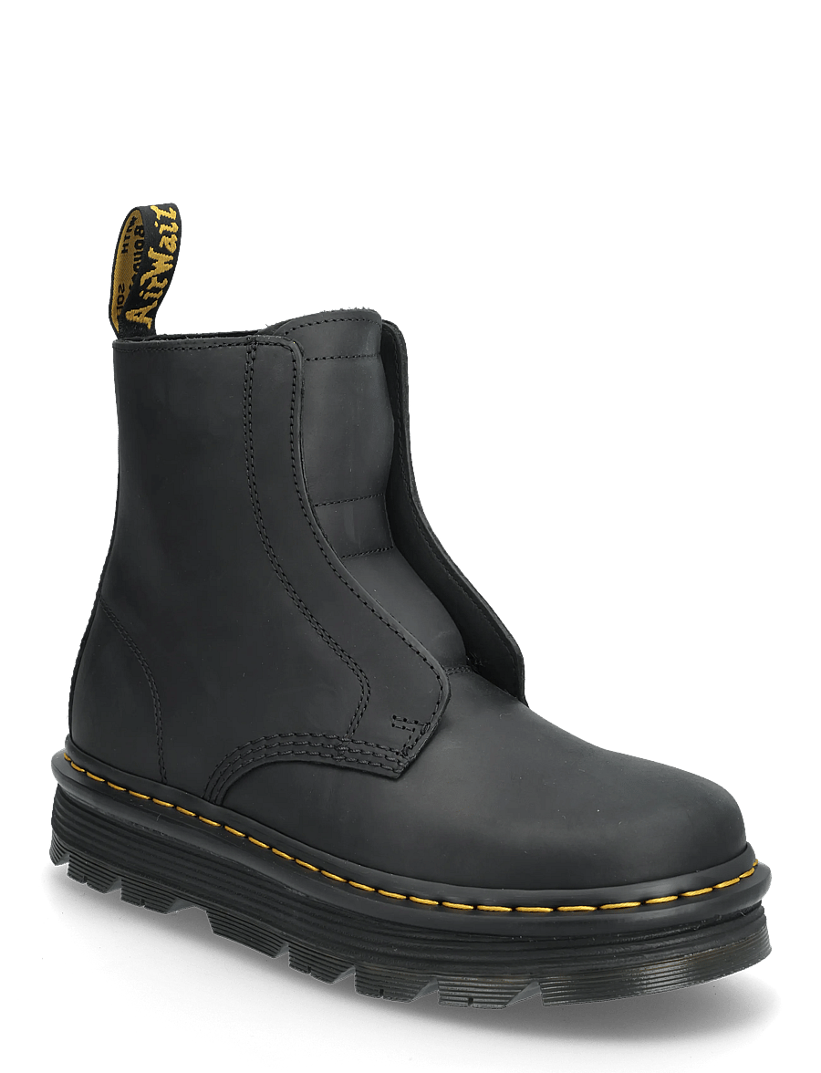 Dr. Martens - Zebzag Laceless - flache stiefeletten - black - 0