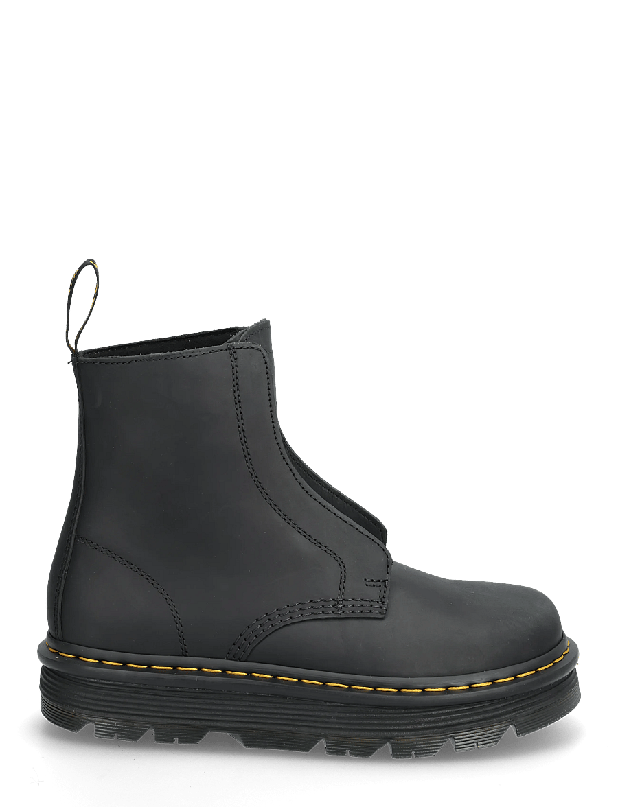 Dr. Martens - Zebzag Laceless - flache stiefeletten - black - 1