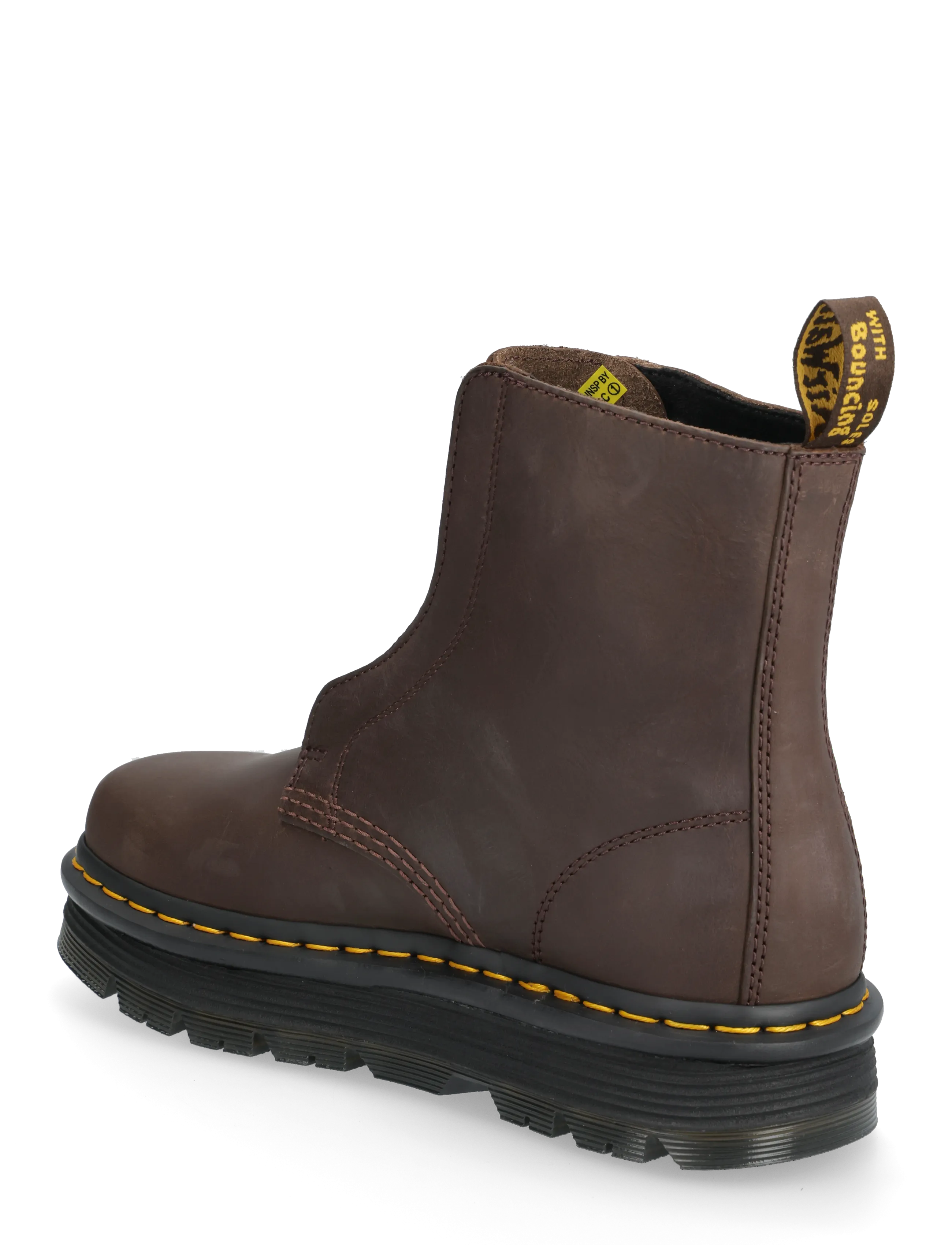 Dr. Martens - Zebzag Laceless - flache stiefeletten - dark brown - 2