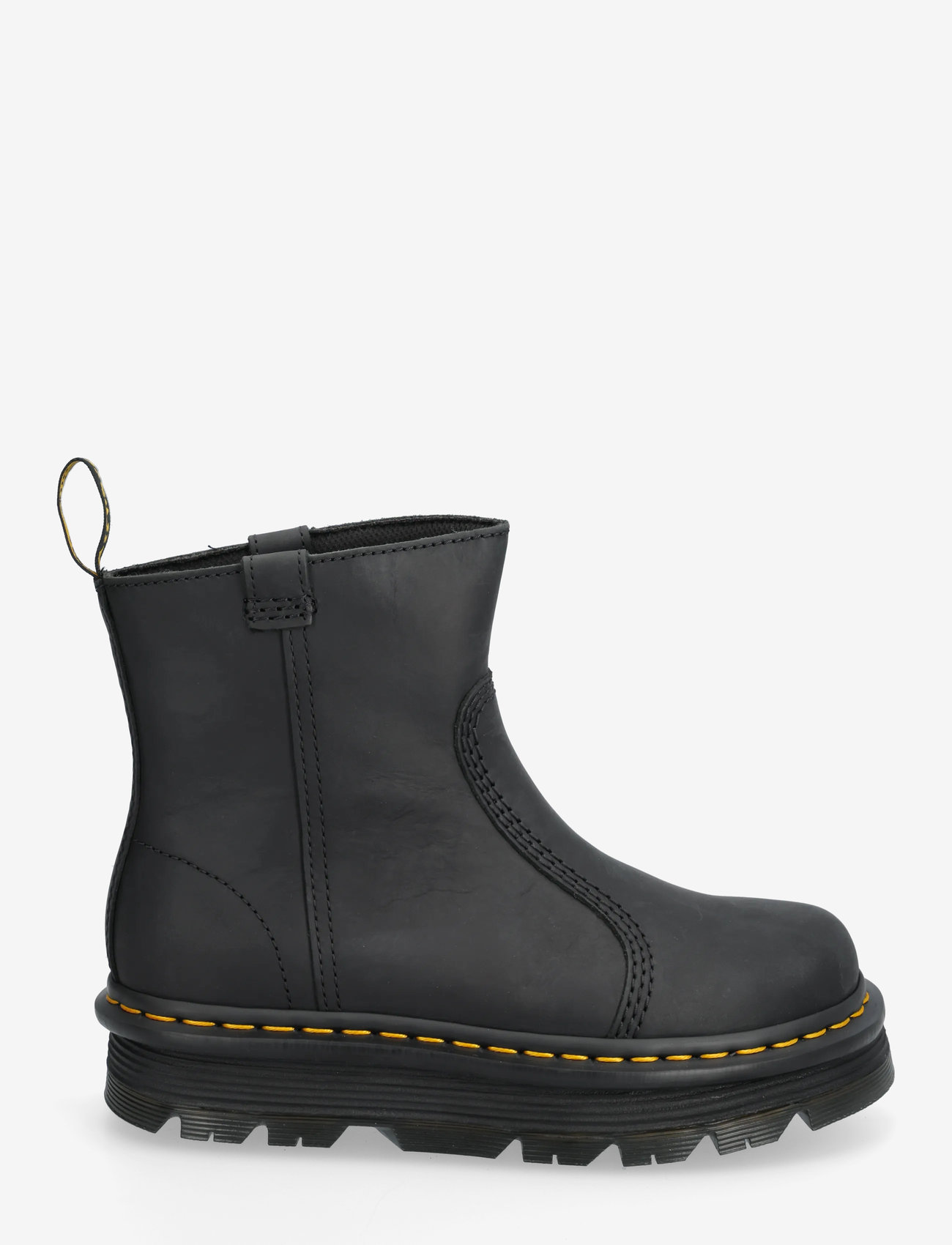 Dr. Martens - Zebzag Rigger - flade ankelstøvler - black - 1