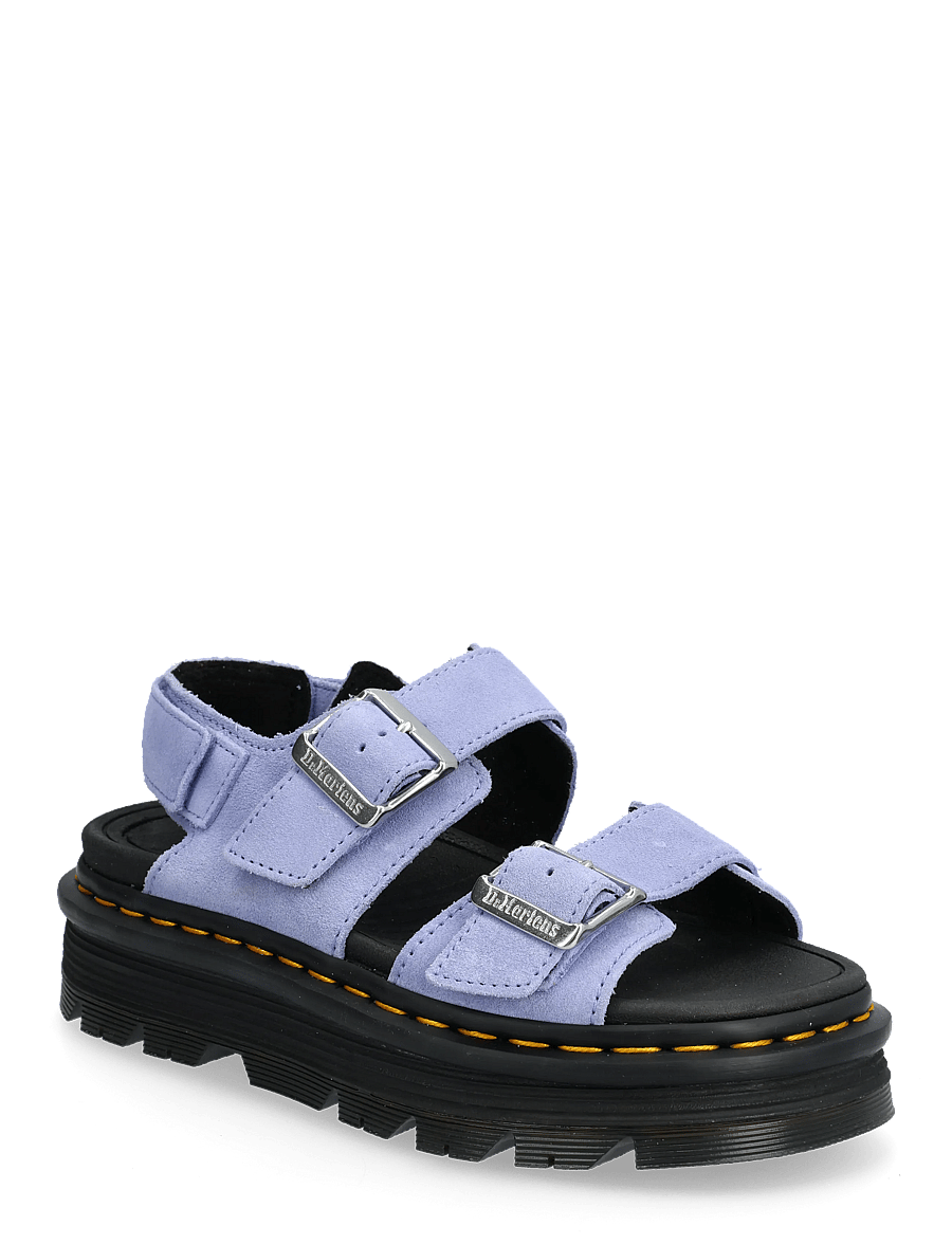 Dr. Martens - Zebzag Sandal Suede - plateau-sandalen - cornflower blue - 0