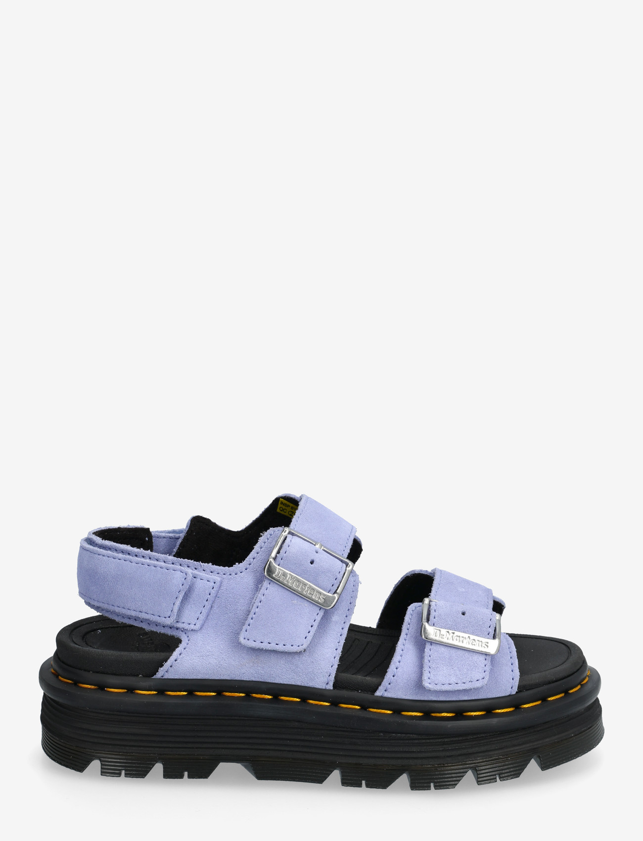 Dr. Martens - Zebzag Sandal Suede - plateau-sandalen - cornflower blue - 1