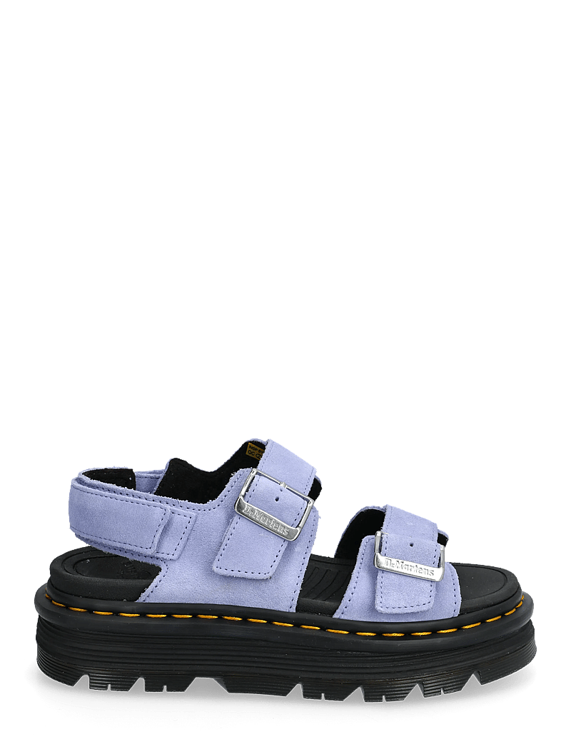 Dr. Martens - Zebzag Sandal Suede - plateau-sandalen - cornflower blue - 1
