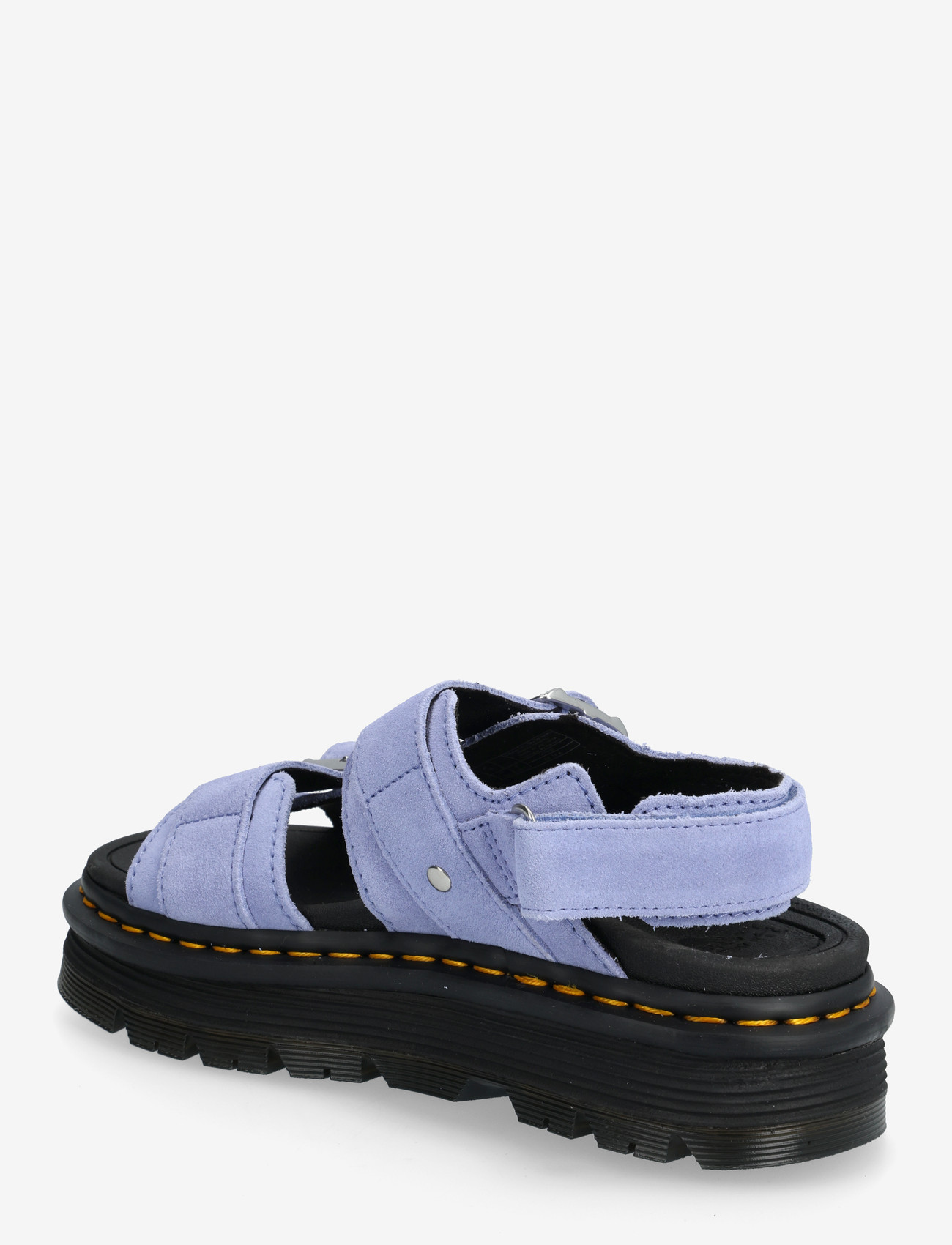 Dr. Martens - Zebzag Sandal Suede - plateau-sandalen - cornflower blue - 2