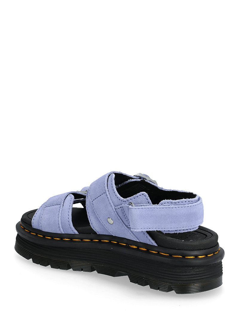 Dr. Martens - Zebzag Sandal Suede - plateau-sandalen - cornflower blue - 2