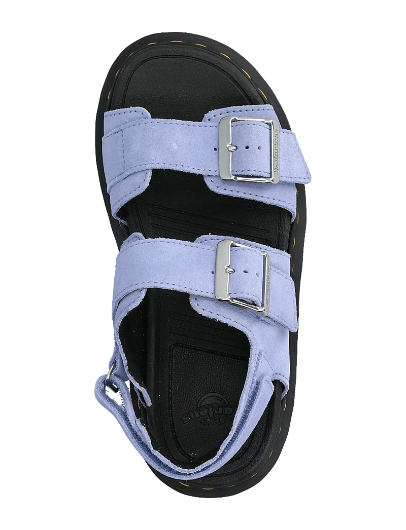 Dr. Martens - Zebzag Sandal Suede - plateau-sandalen - cornflower blue - 3