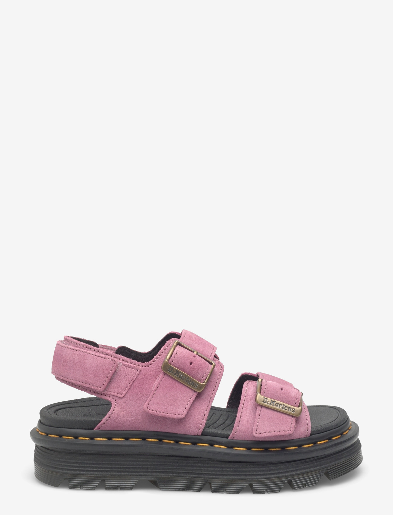 Dr. Martens - Zebzag Sandal Dusty Rose Eh Suede - plateau-sandalen - dusty rose - 1