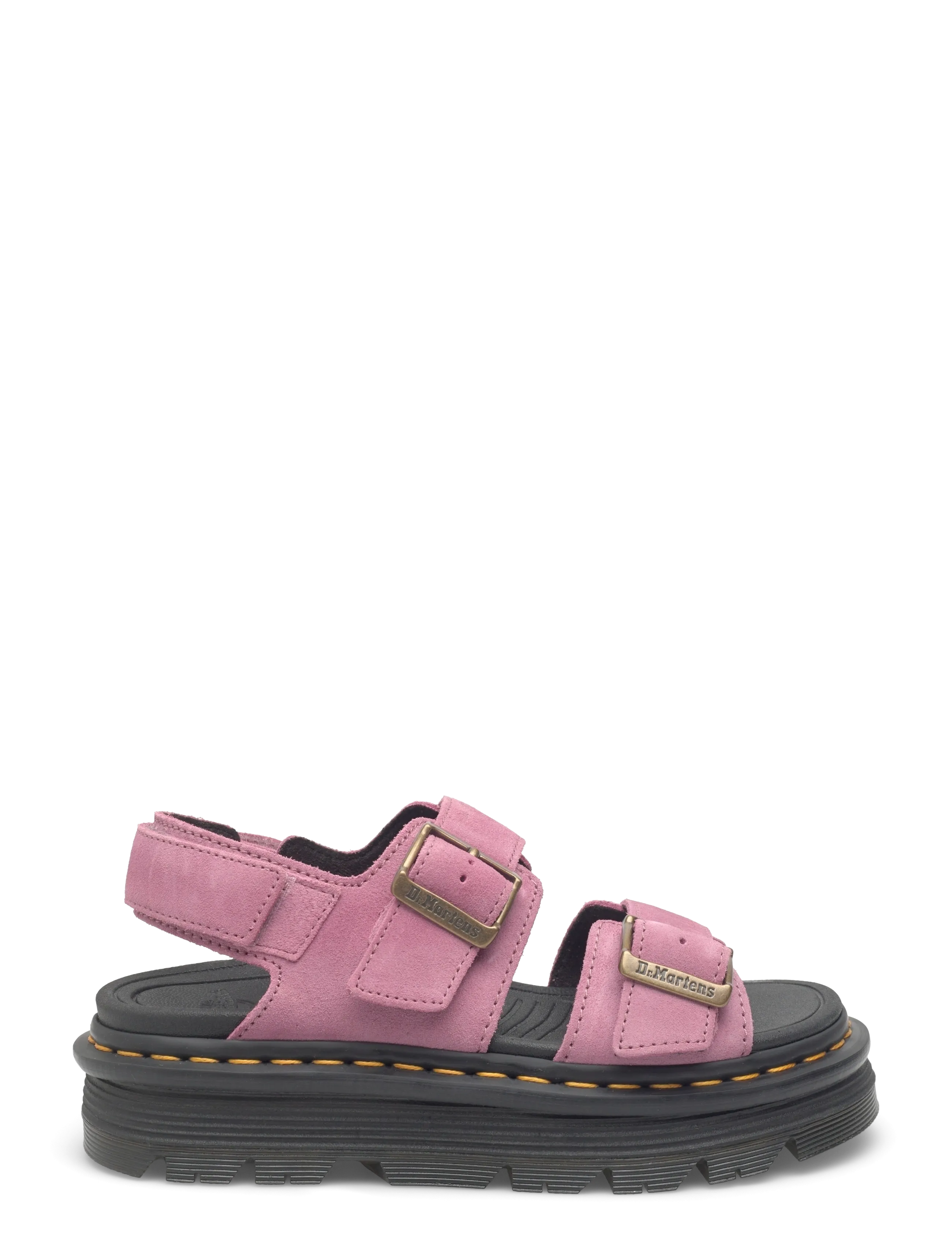 Dr. Martens - Zebzag Sandal Dusty Rose Eh Suede - plateau-sandalen - dusty rose - 1