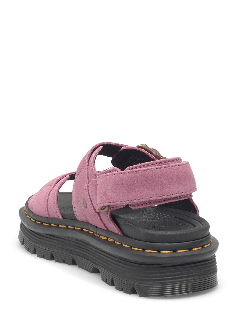 Dr. Martens - Zebzag Sandal Dusty Rose Eh Suede - plateau-sandalen - dusty rose - 2