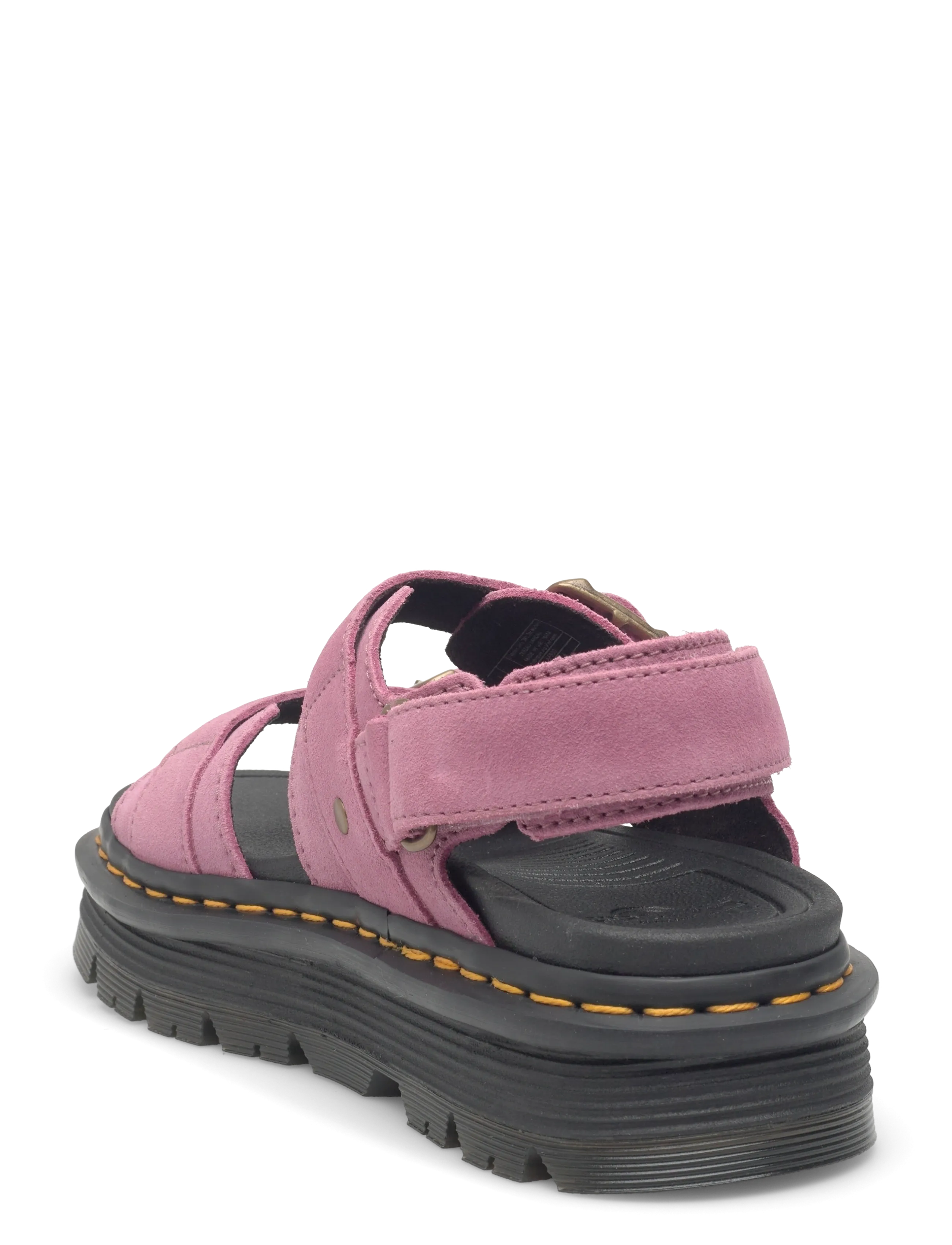 Dr. Martens - Zebzag Sandal Dusty Rose Eh Suede - plateau-sandalen - dusty rose - 2