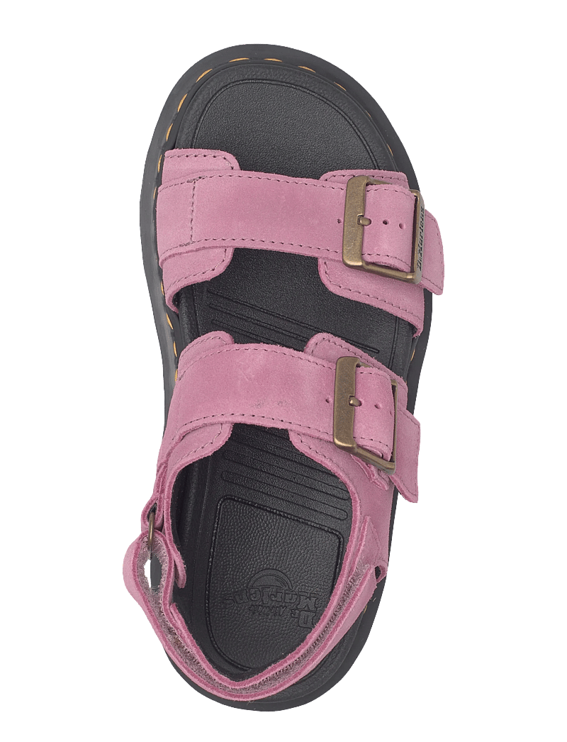 Dr. Martens - Zebzag Sandal Dusty Rose Eh Suede - plateau-sandalen - dusty rose - 3