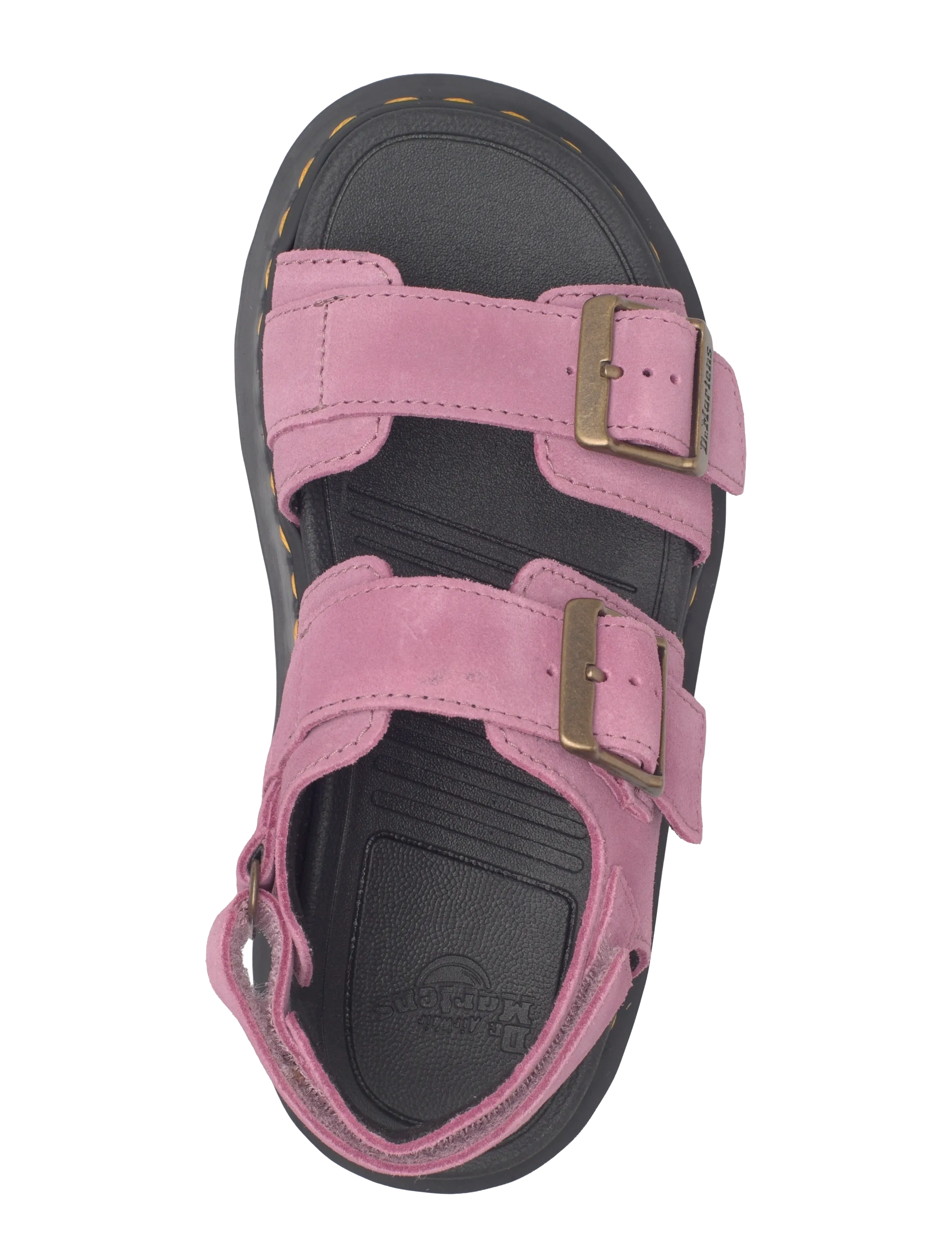 Dr. Martens - Zebzag Sandal Dusty Rose Eh Suede - plateau-sandalen - dusty rose - 3