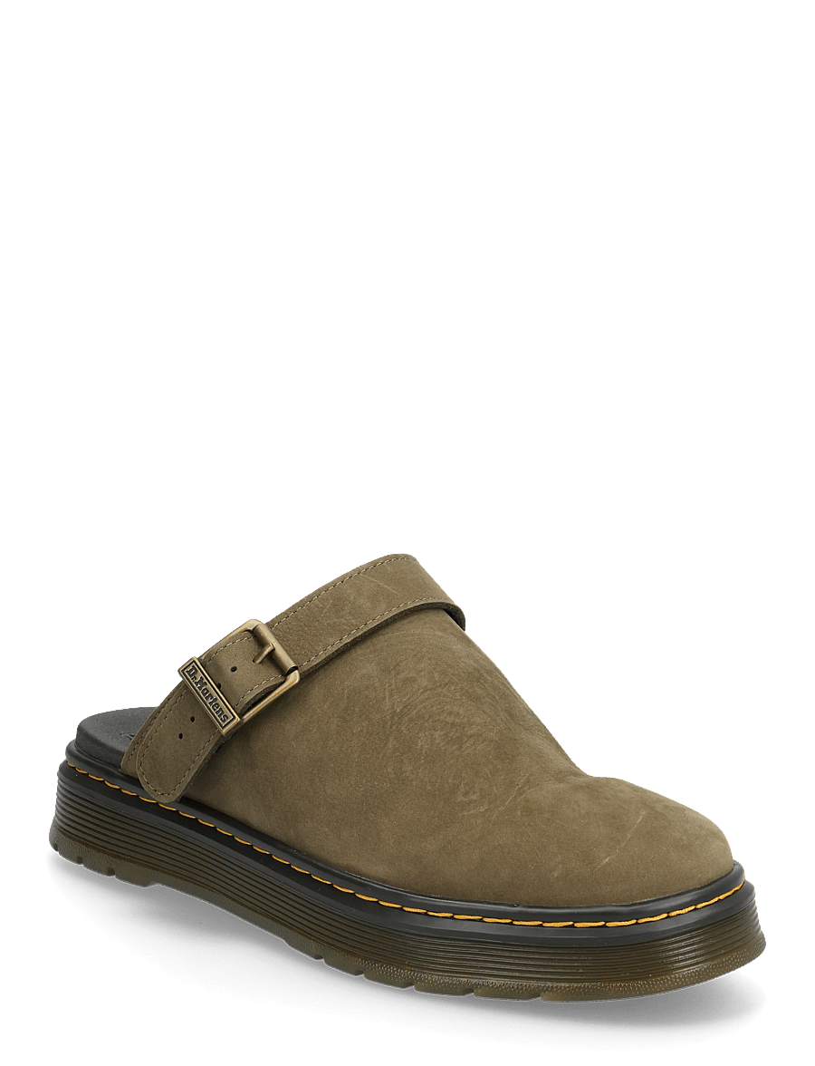 Dr. Martens - Brookline Mule Dms Olive Milled Nubuck Wp - muula-kingad ja kotad - dms olive - 0