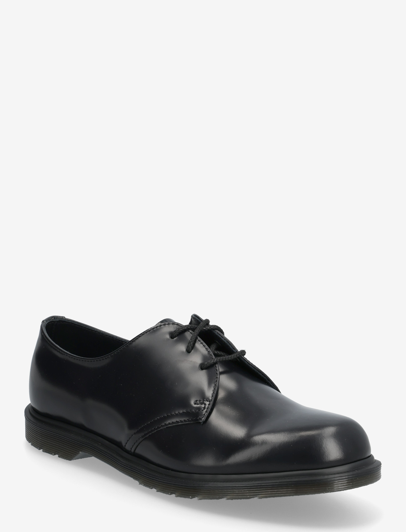 Dr. Martens - Mayfare Shoe Black Polished Smooth - derby-schuhe - black - 0