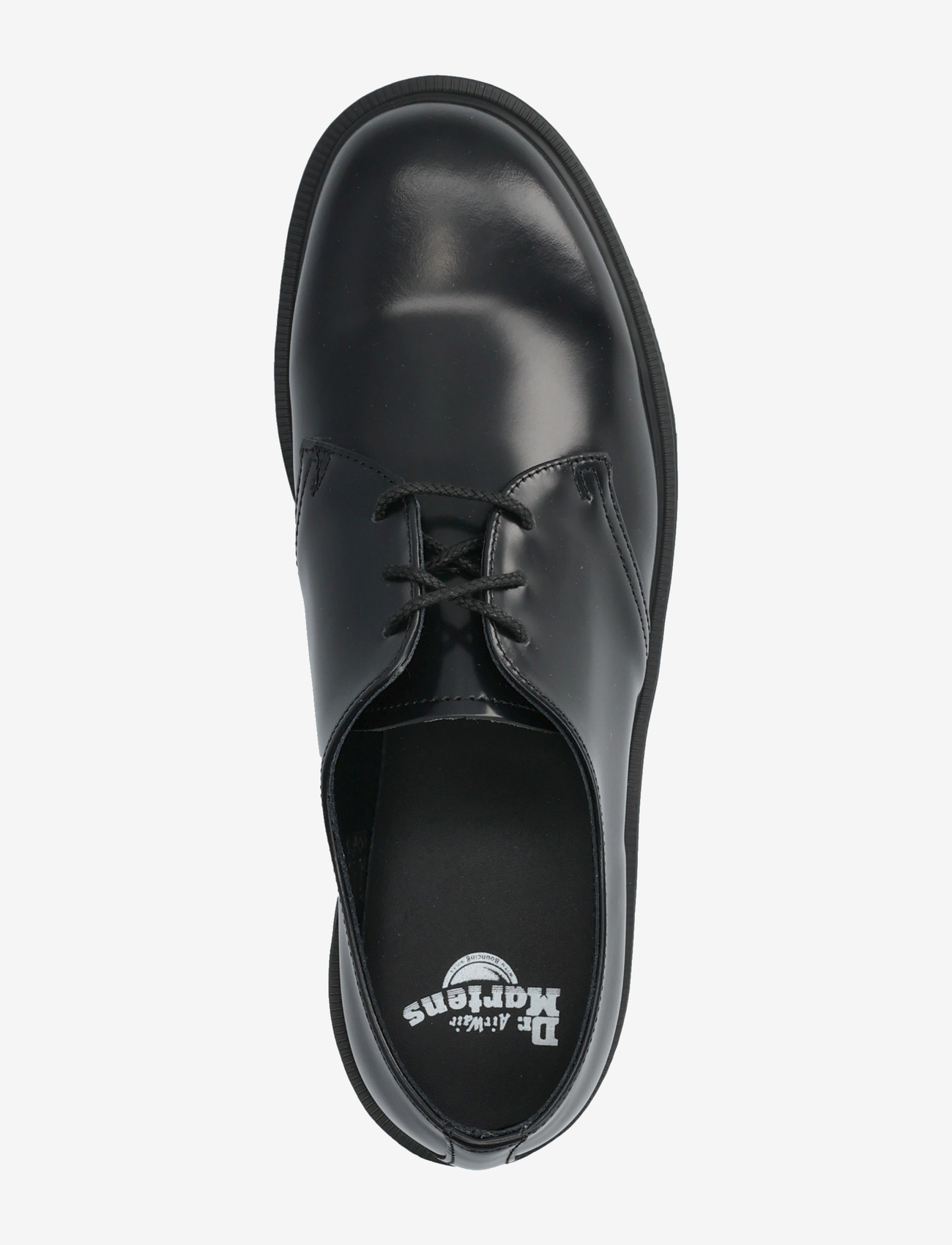 Dr. Martens - Mayfare Shoe Black Polished Smooth - derby-schuhe - black - 3