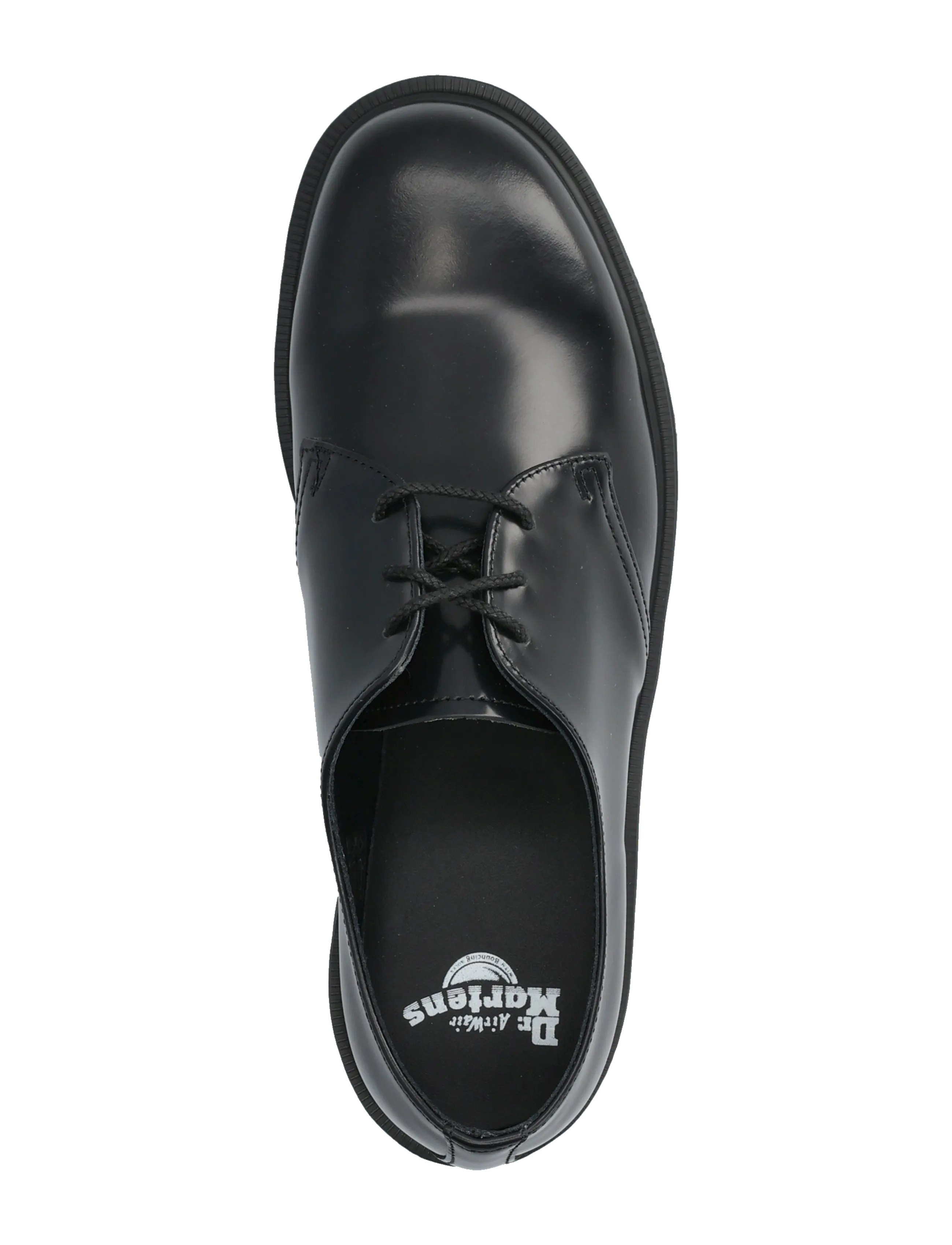 Dr. Martens - Mayfare Shoe Black Polished Smooth - derby-schuhe - black - 3