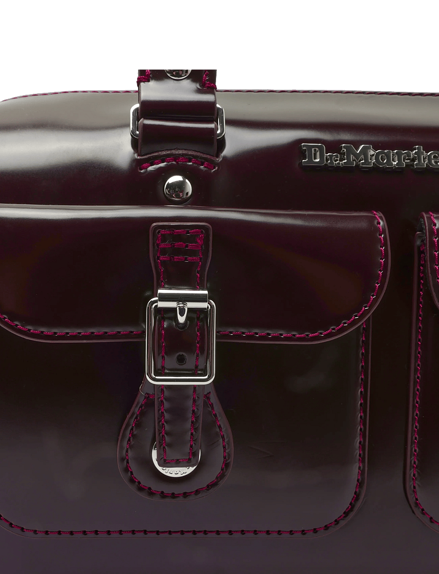 Dr. Martens - Top Handle Bag Cherry Red Oxford Rub Off - speciella tillfällen - cherry red - 2