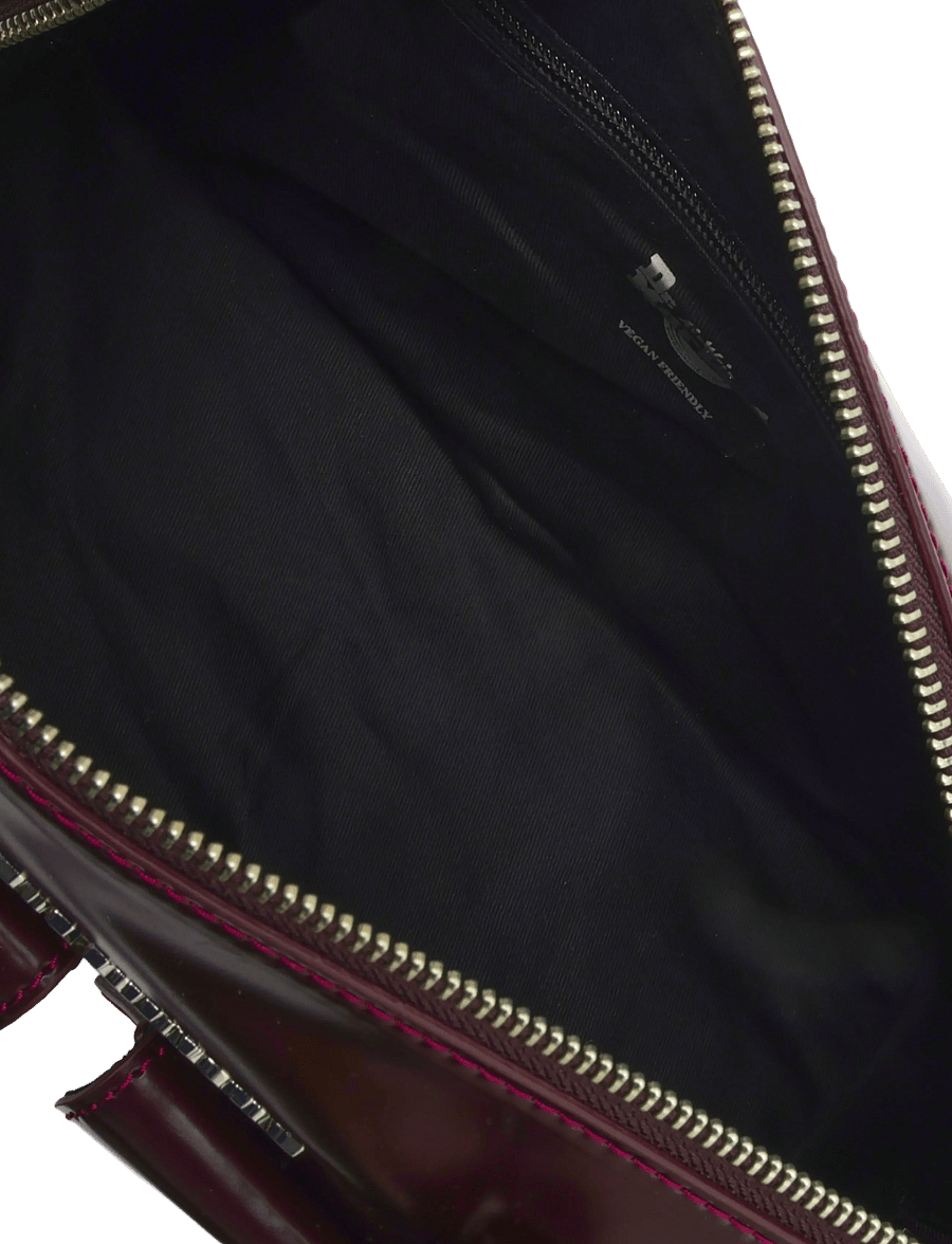 Dr. Martens - Top Handle Bag Cherry Red Oxford Rub Off - speciella tillfällen - cherry red - 3