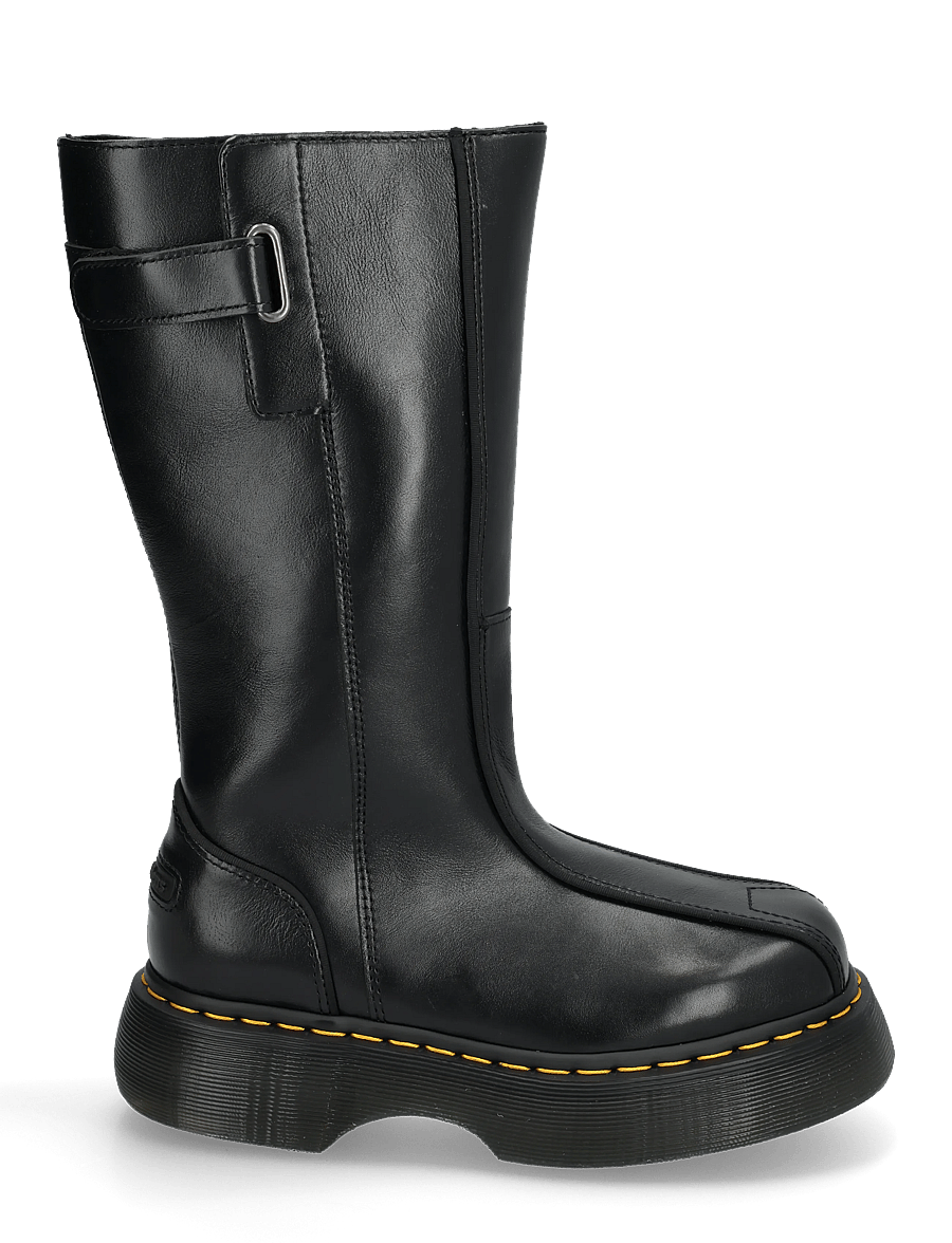 Dr. Martens - Buzz Hi Black Milled Gloss - langskaftede støvler - black - 2