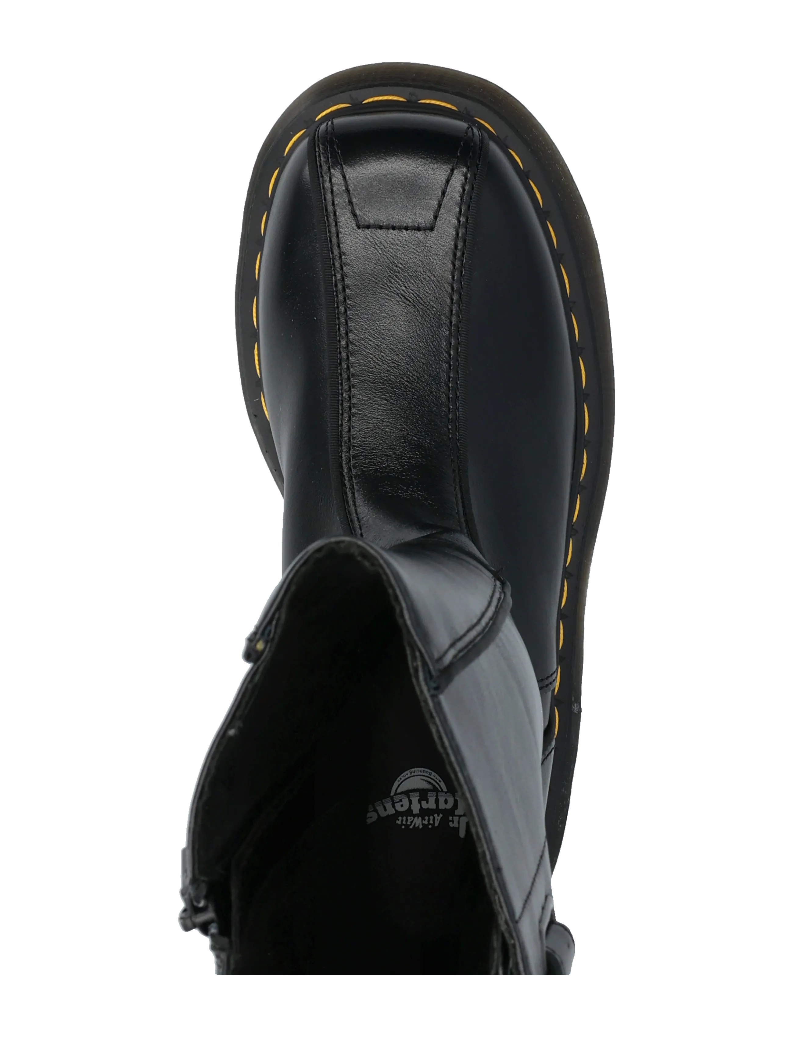 Dr. Martens - Buzz Hi Black Milled Gloss - langskaftede støvler - black - 3