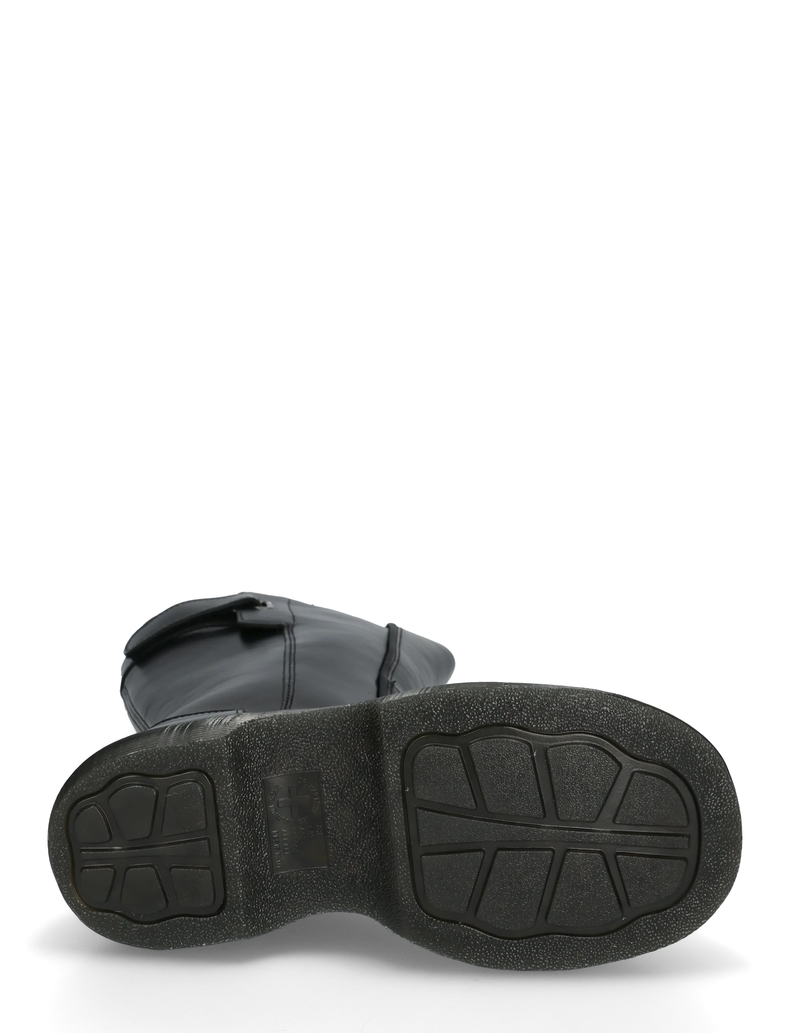 Dr. Martens - Buzz Hi Black Milled Gloss - langskaftede støvler - black - 4