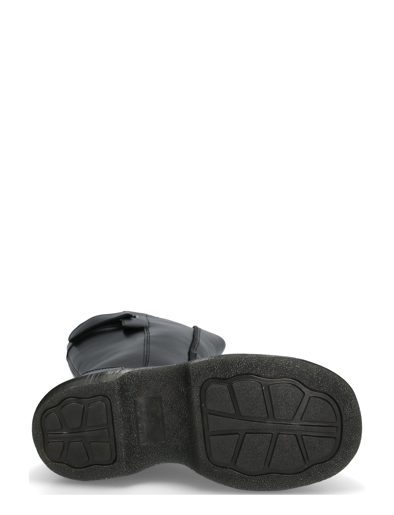 Dr. Martens - Buzz Hi Black Milled Gloss - knähöga stövlar - black - 4