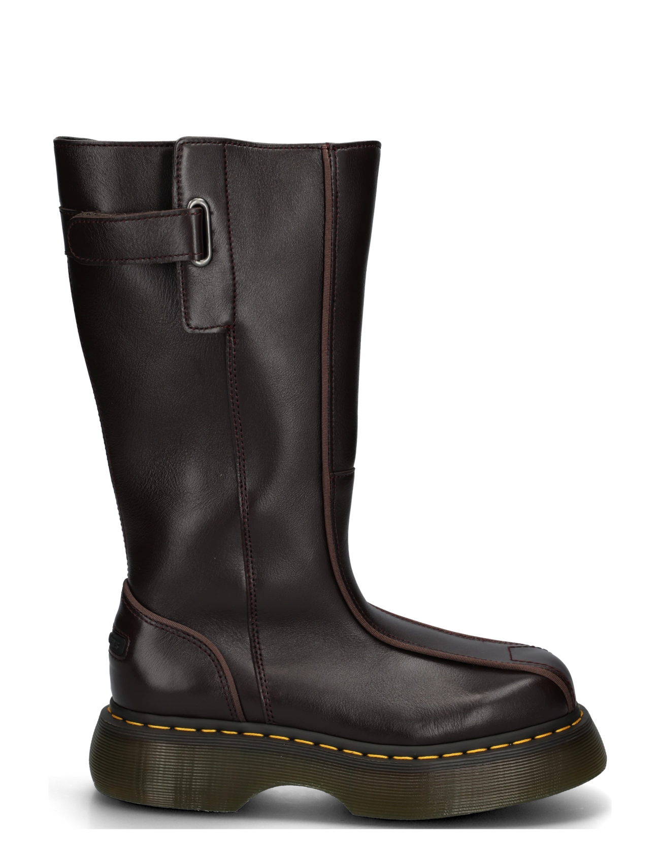 Dr. Martens - Buzz Hi Dark Brown Milled Gloss - dark brown - 2