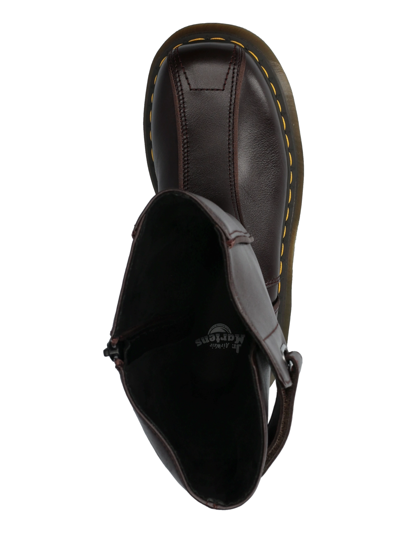 Dr. Martens - Buzz Hi Dark Brown Milled Gloss - dark brown - 3
