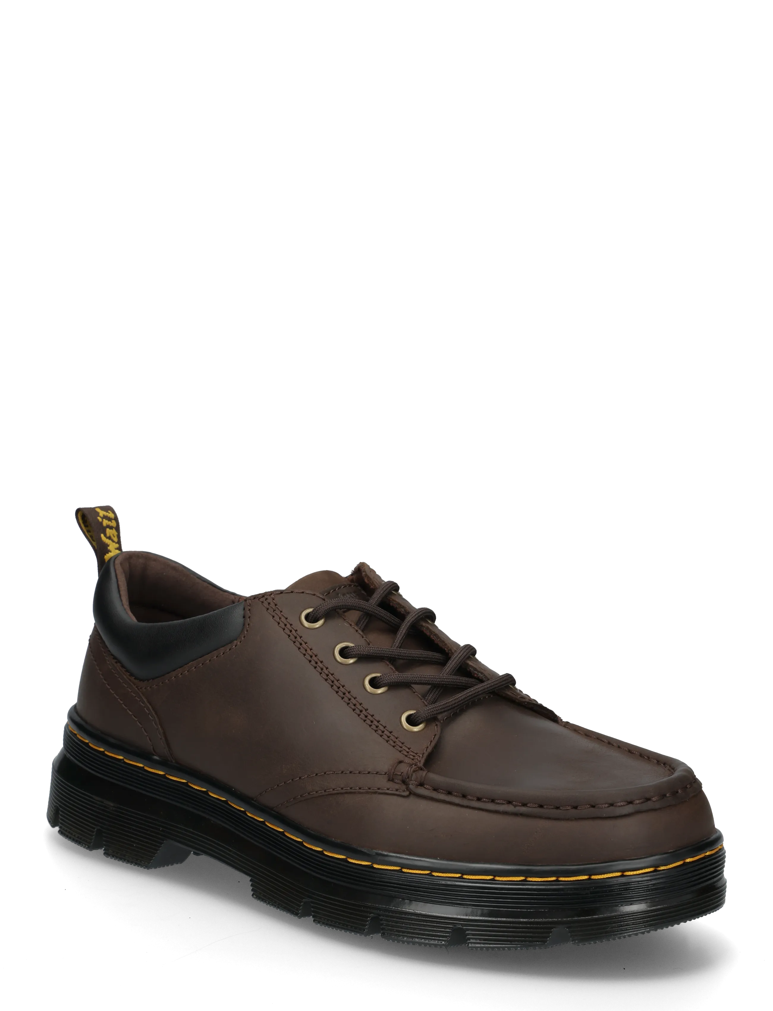 Dr. Martens Bridwell Lo Dark Brown Wyoming - Skor - DARK BROWN / brown