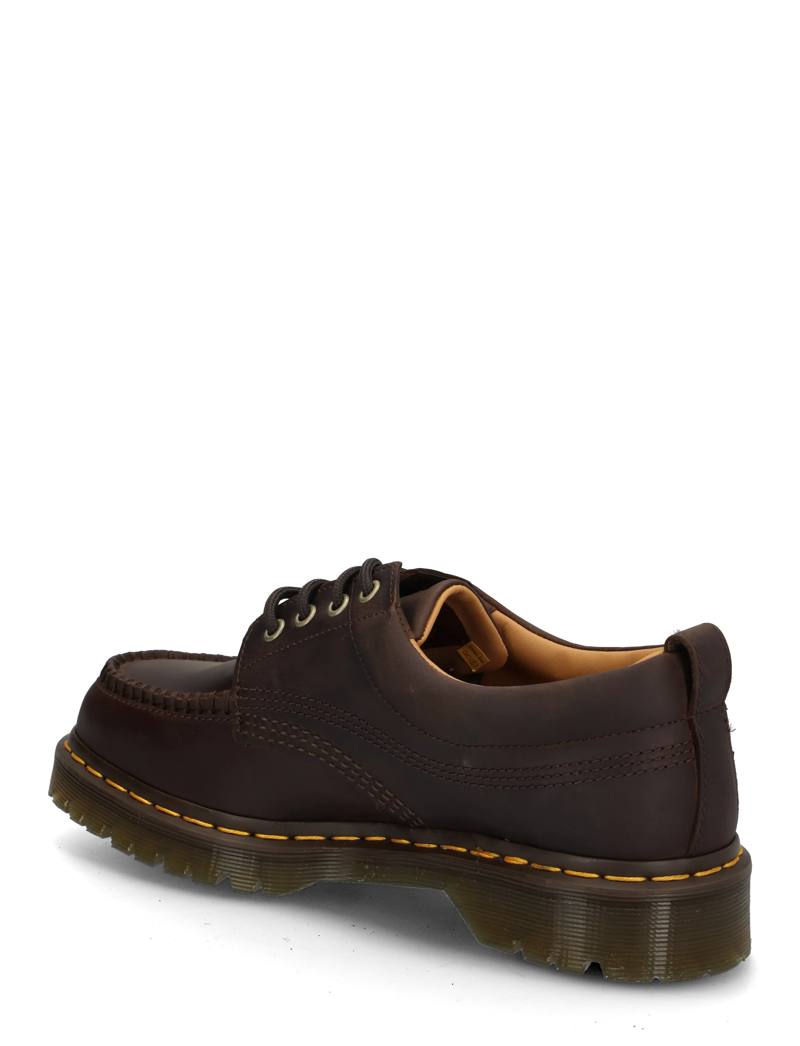 Dr. Martens - Lowell Dark Brown Crazy Horse - Šņorējami zābaki - dark brown - 1
