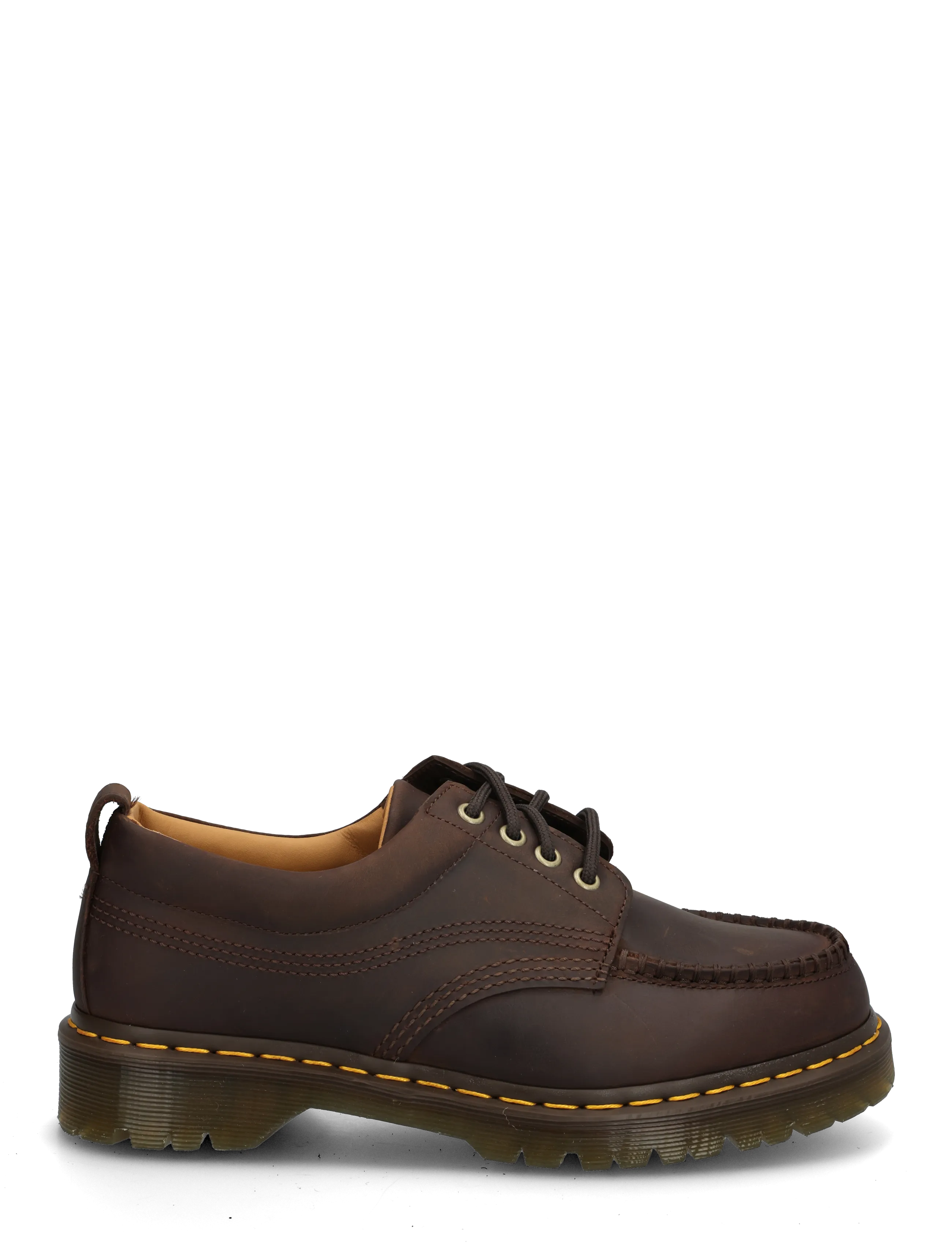 Dr. Martens - Lowell Dark Brown Crazy Horse - Šņorējami zābaki - dark brown - 2