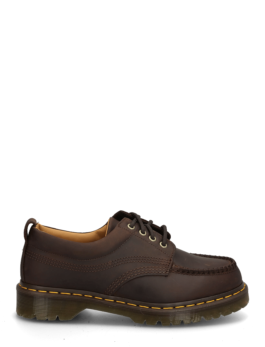 Dr. Martens - Lowell Dark Brown Crazy Horse - Šņorējami zābaki - dark brown - 2